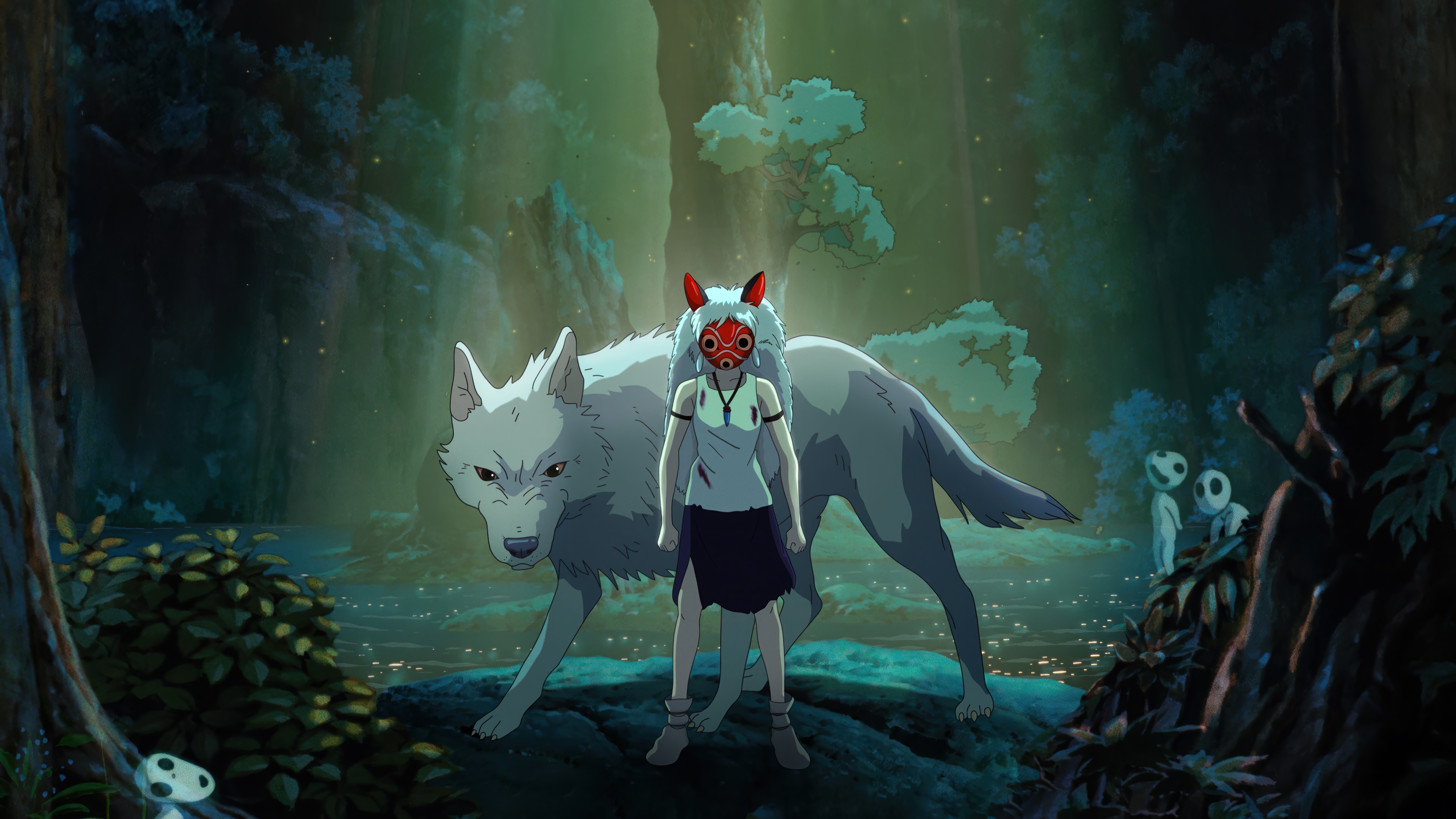 Princess Mononoke 4K HD Wallpaper