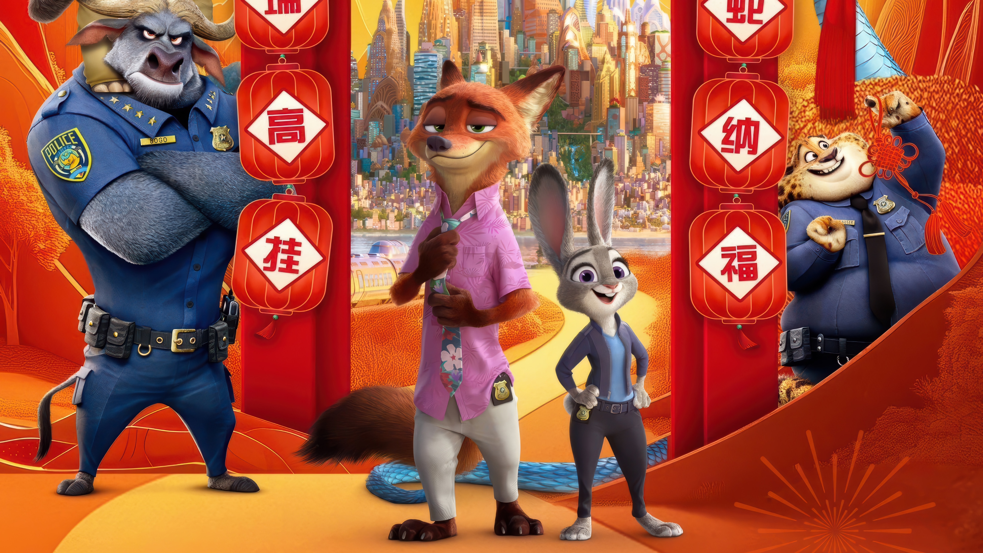Zootopia 4K HD Wallpaper