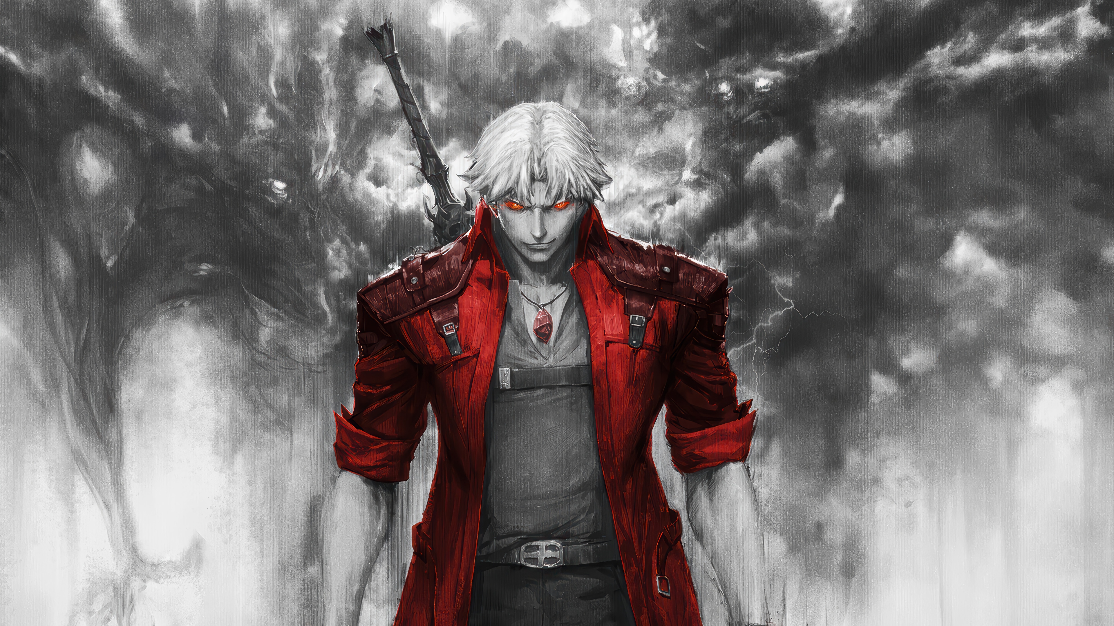 Dante from Devil May Cry 4K HD Wallpaper