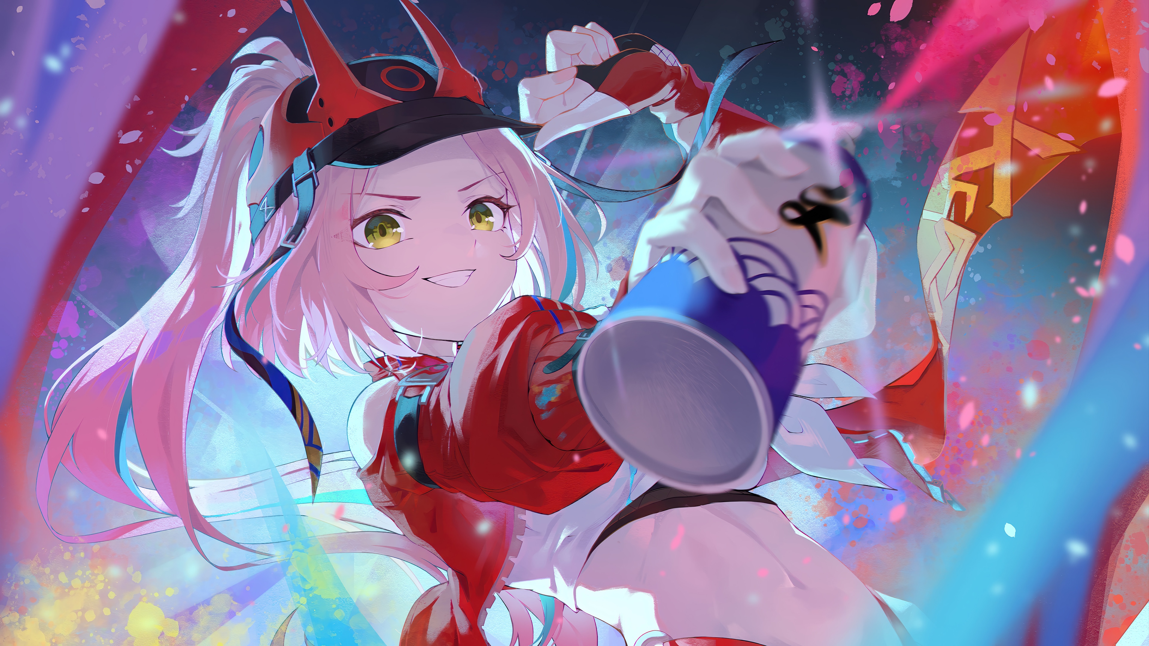 Rappa from Honkai: Star Rail holding a spray can HD Wallpaper