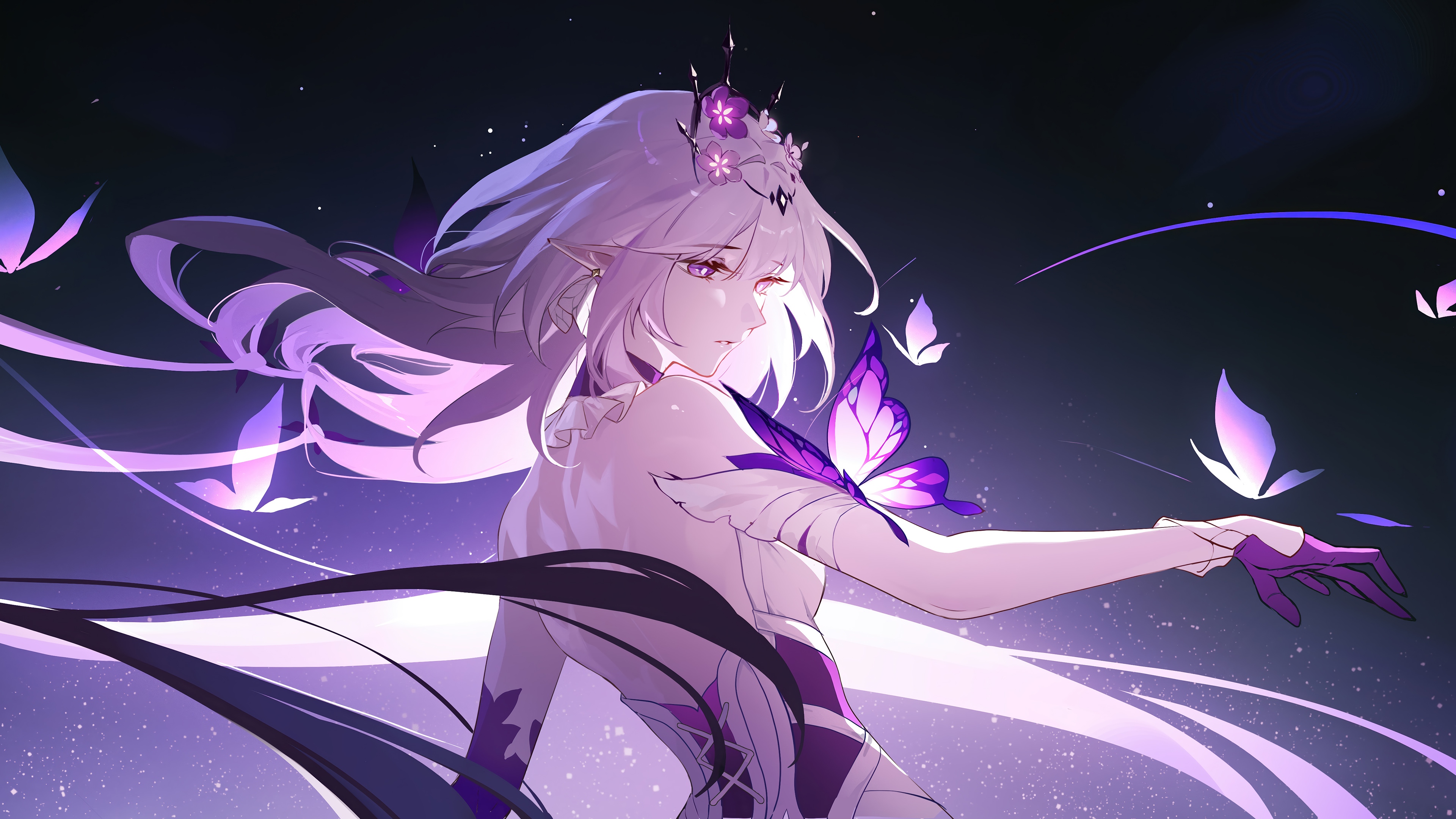 Castorice from Honkai: Star Rail 4K HD Wallpaper