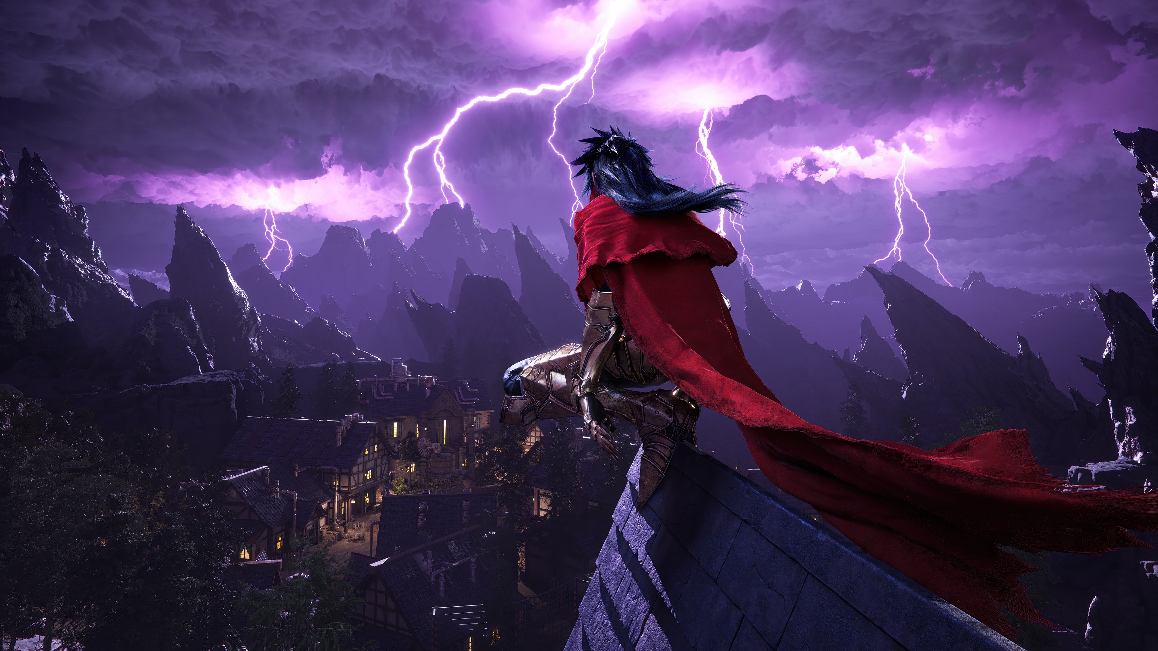 Vincent Valentine in Final Fantasy 7 Remake Rebirth 4K HD Wallpaper