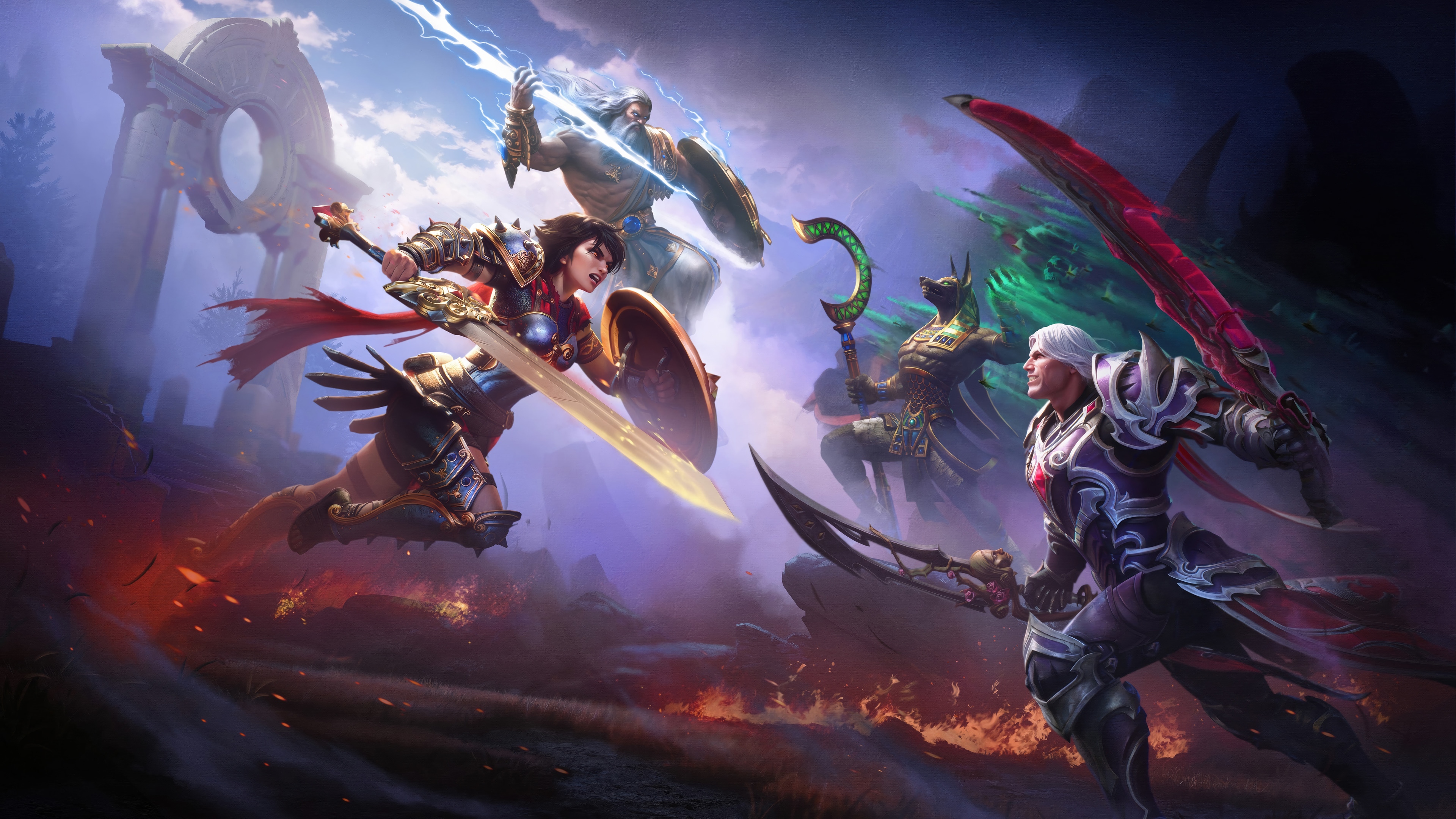 Smite 4K HD Wallpaper