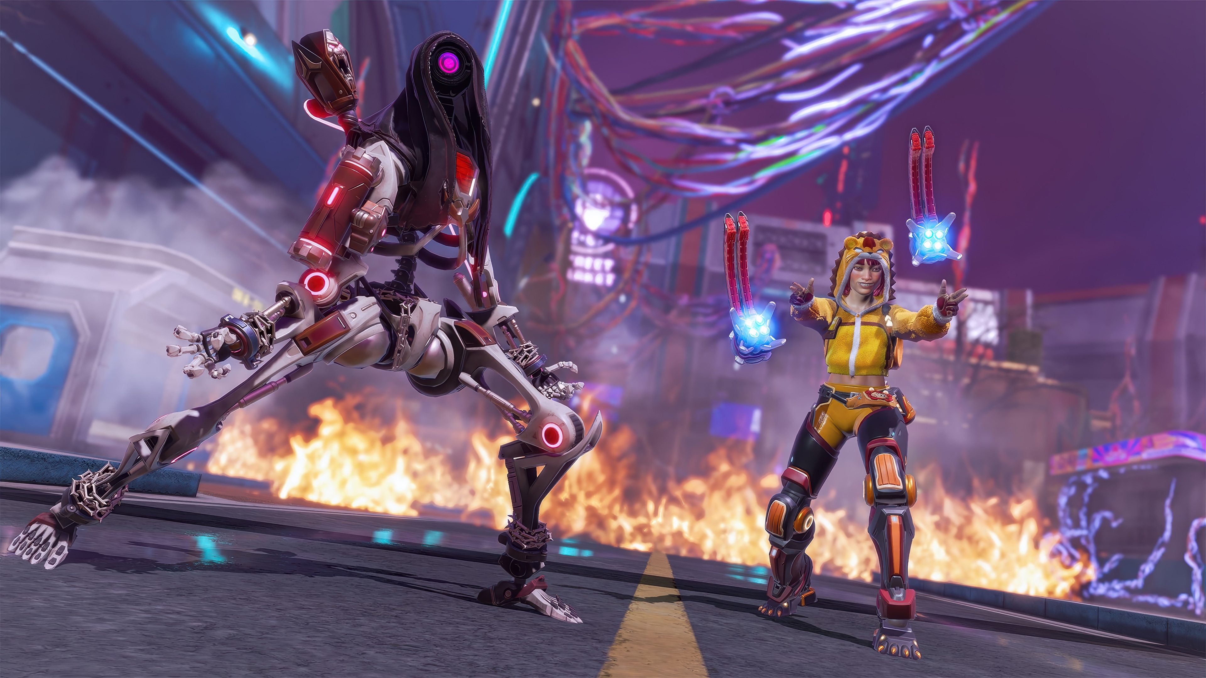 Apex Legends Pathfinder and Conduit in 4K HD Wallpaper