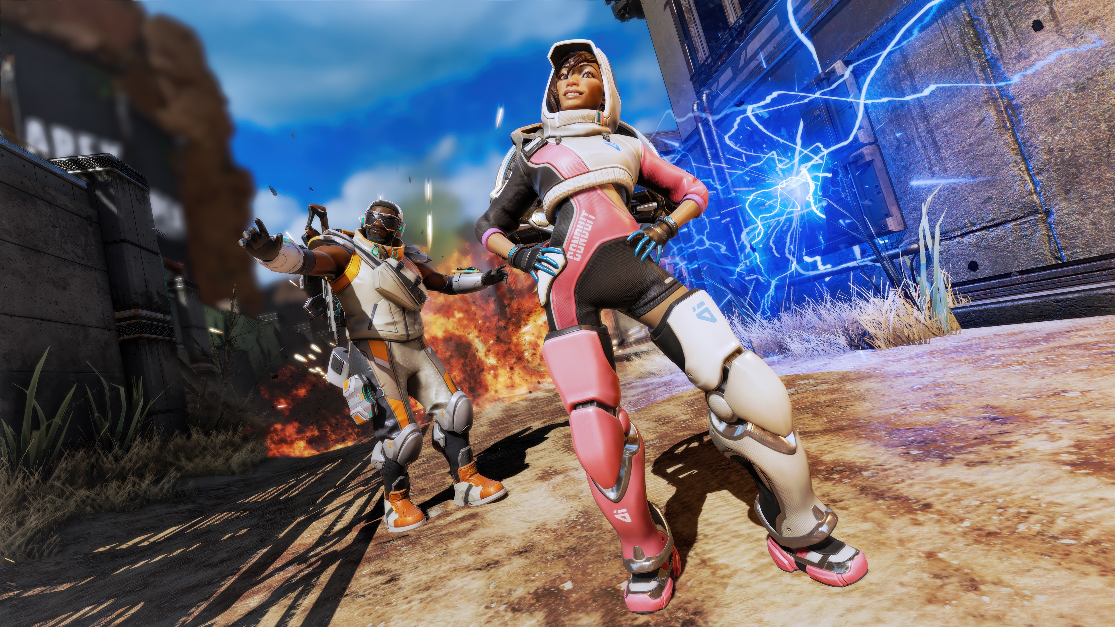 Apex Legends Conduit and Newcastle in 4K HD Wallpaper