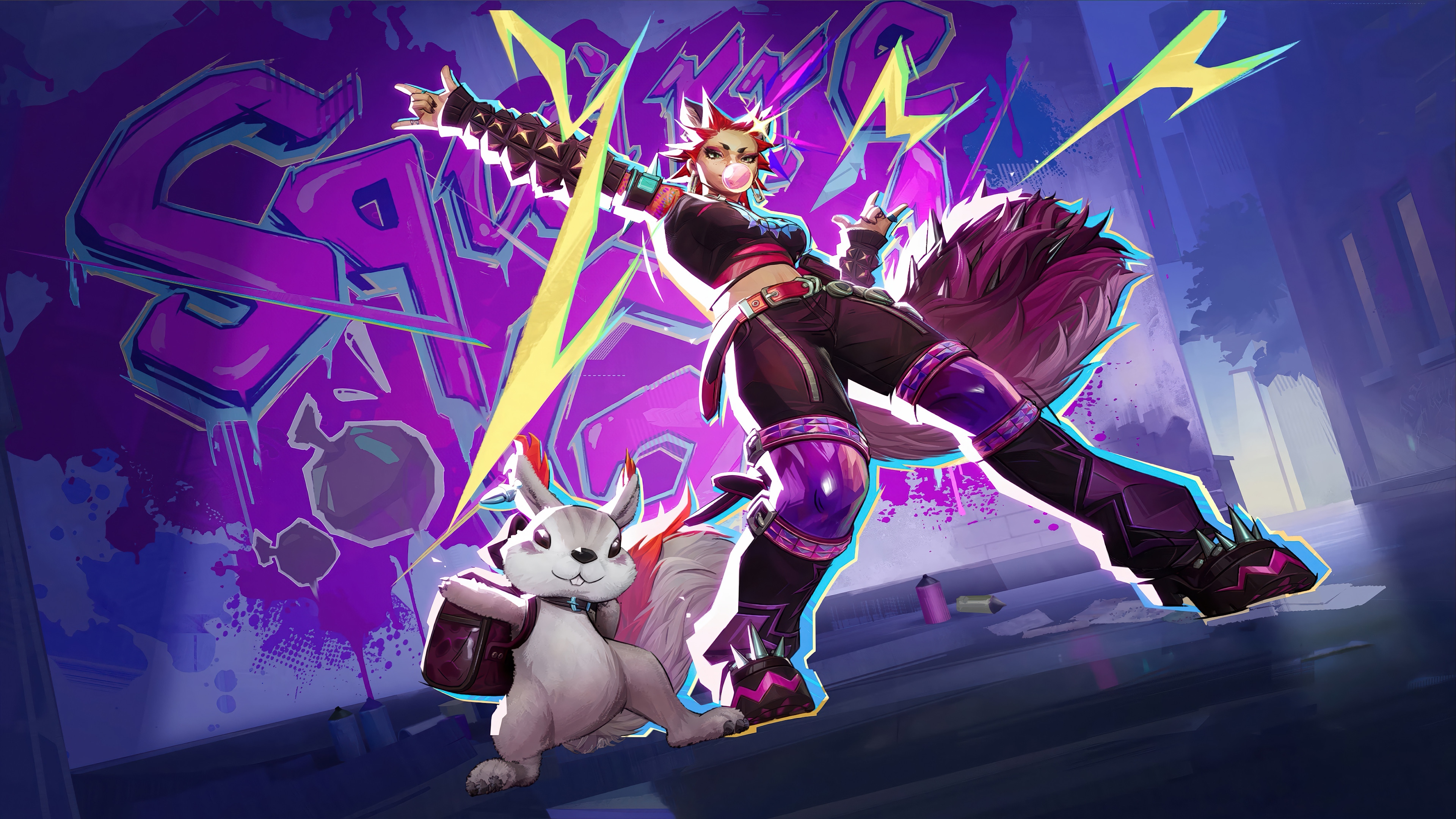 Squirrel Girl and companion in Marvel Rivals 4K HD Wallpaper