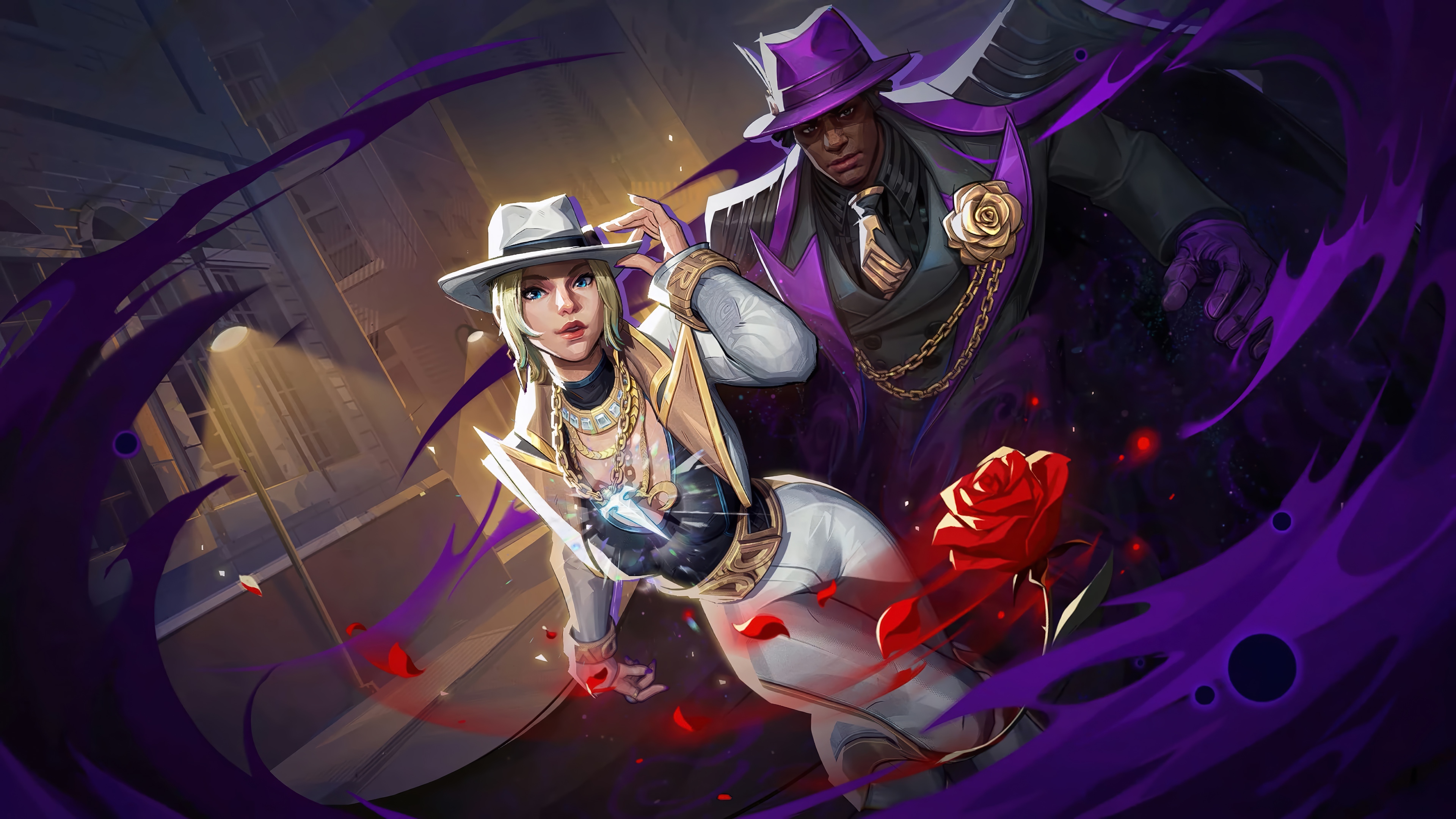 Cloak & Dagger Duo in Marvel Rivals 4K HD Wallpaper