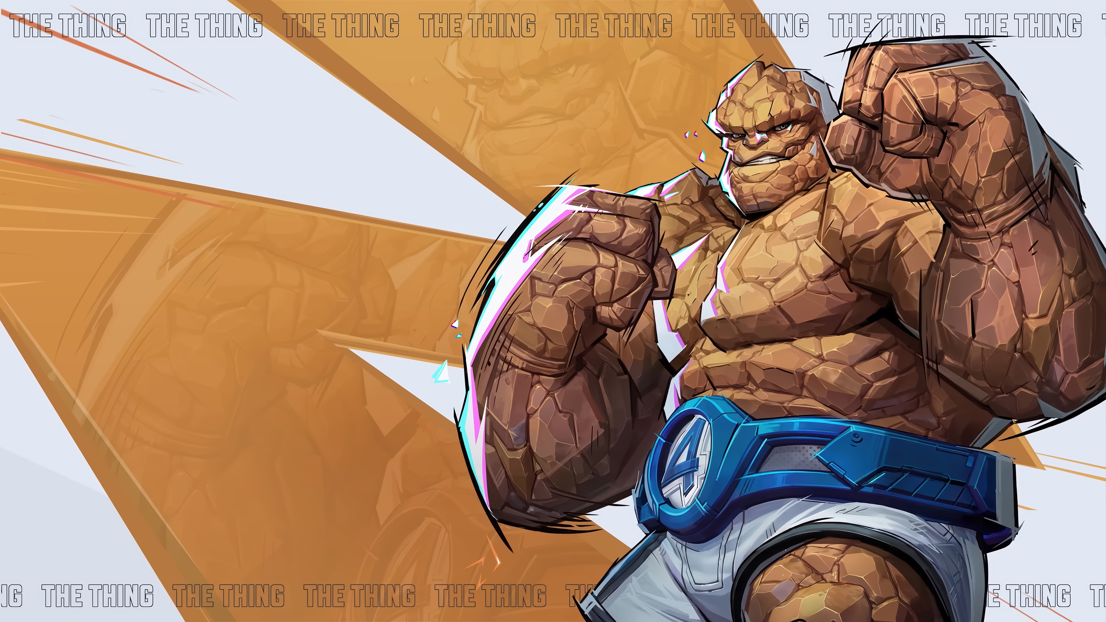 The Thing from Marvel Rivals 4K HD Wallpaper
