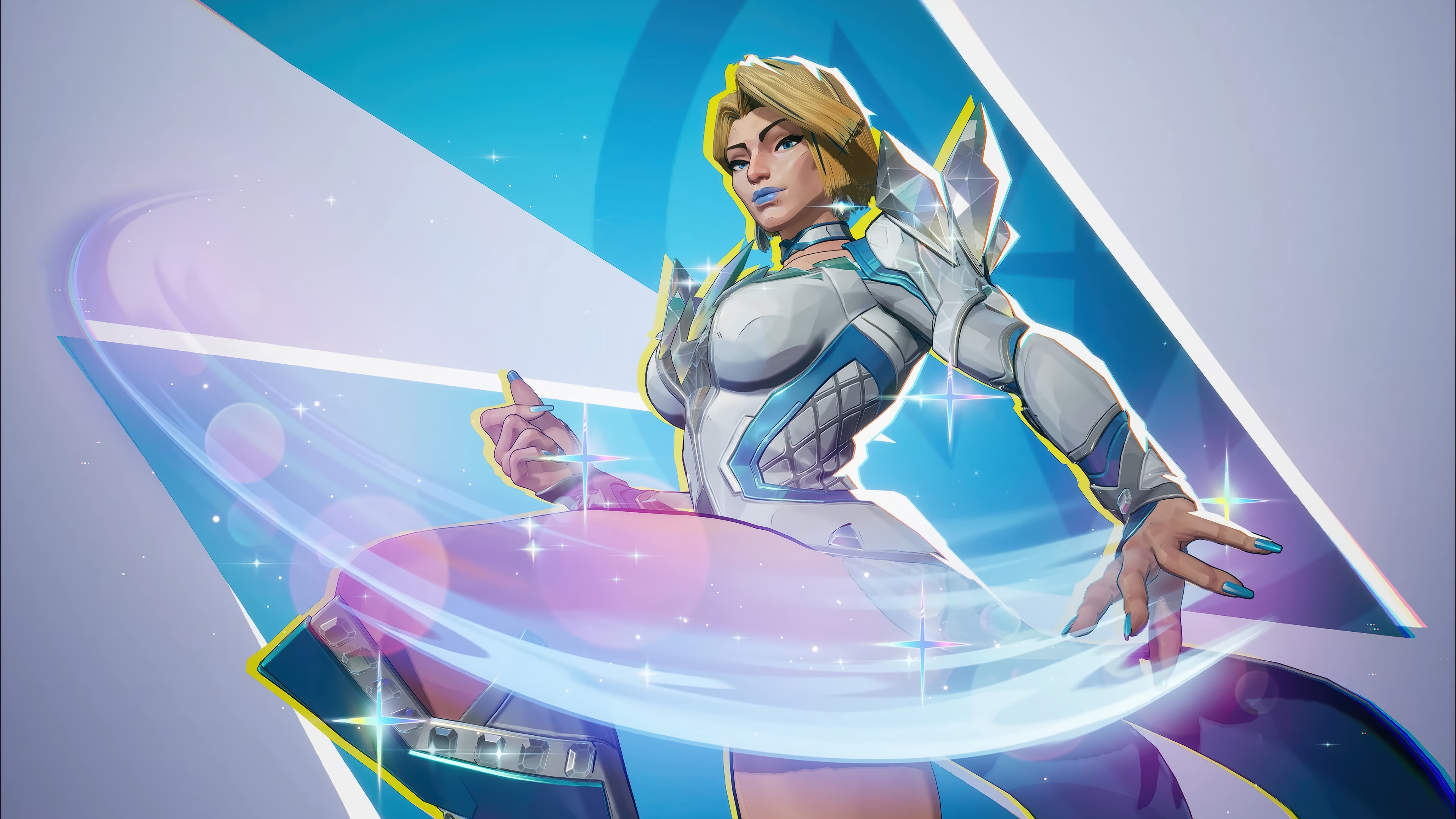 Emma Frost in Marvel Rivals 4K HD Wallpaper