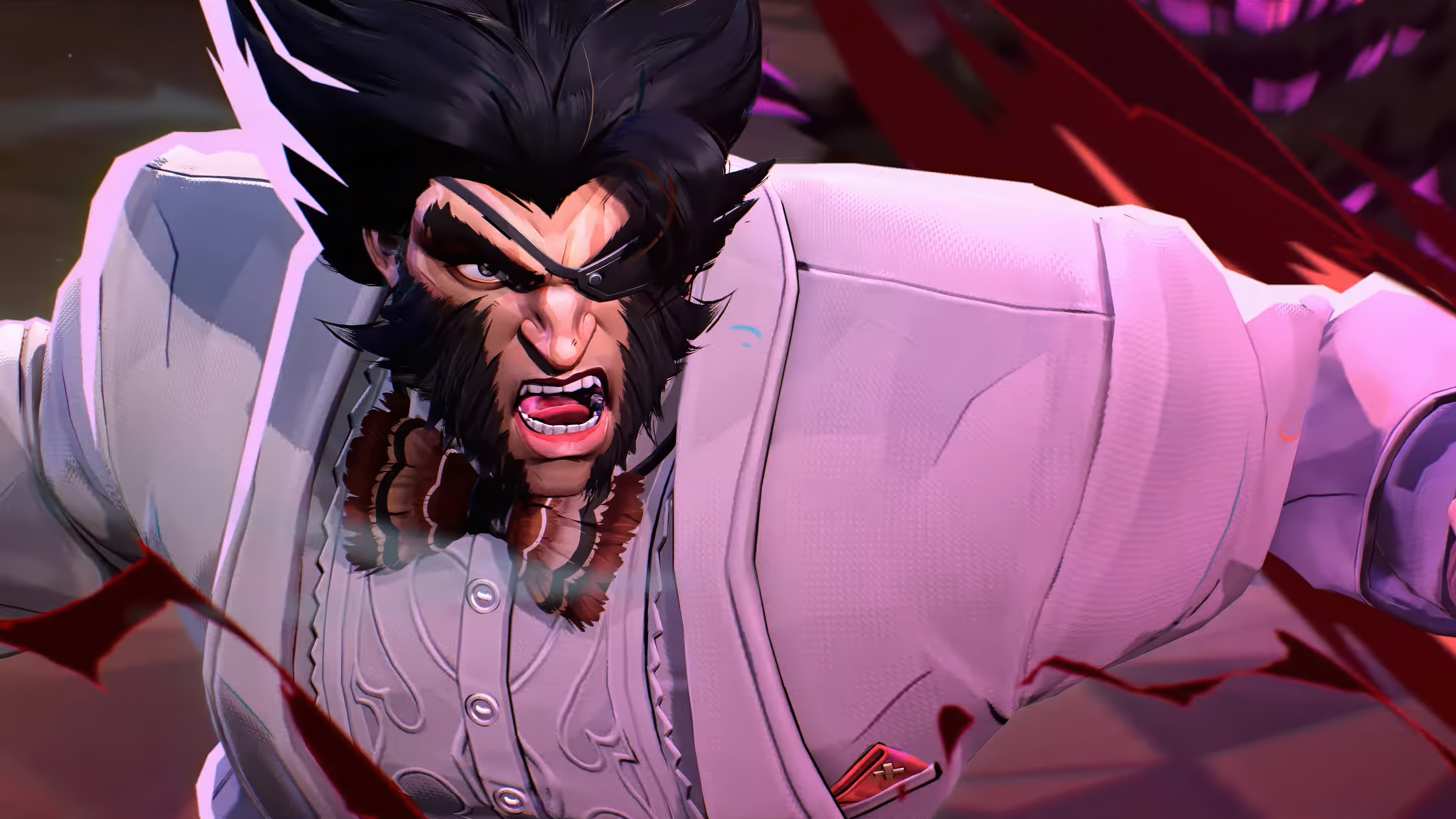 Wolverine in Marvel Rivals 4K HD Wallpaper