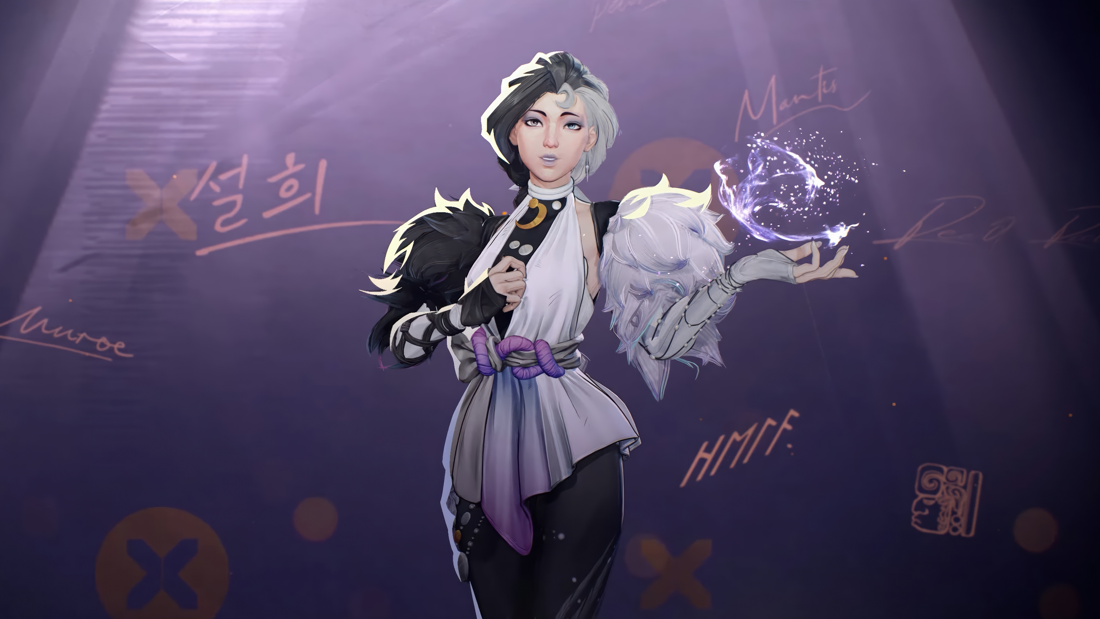Luna Snow in Marvel Rivals 4K HD Wallpaper