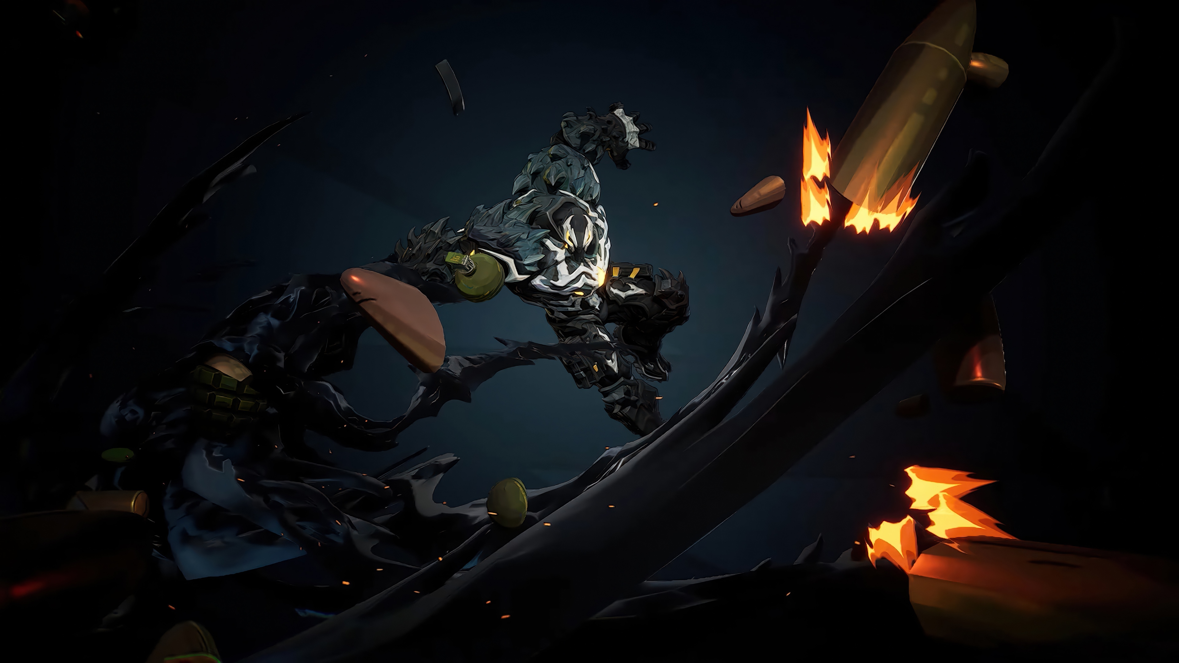 Venom in Marvel Rivals 4K HD Wallpaper
