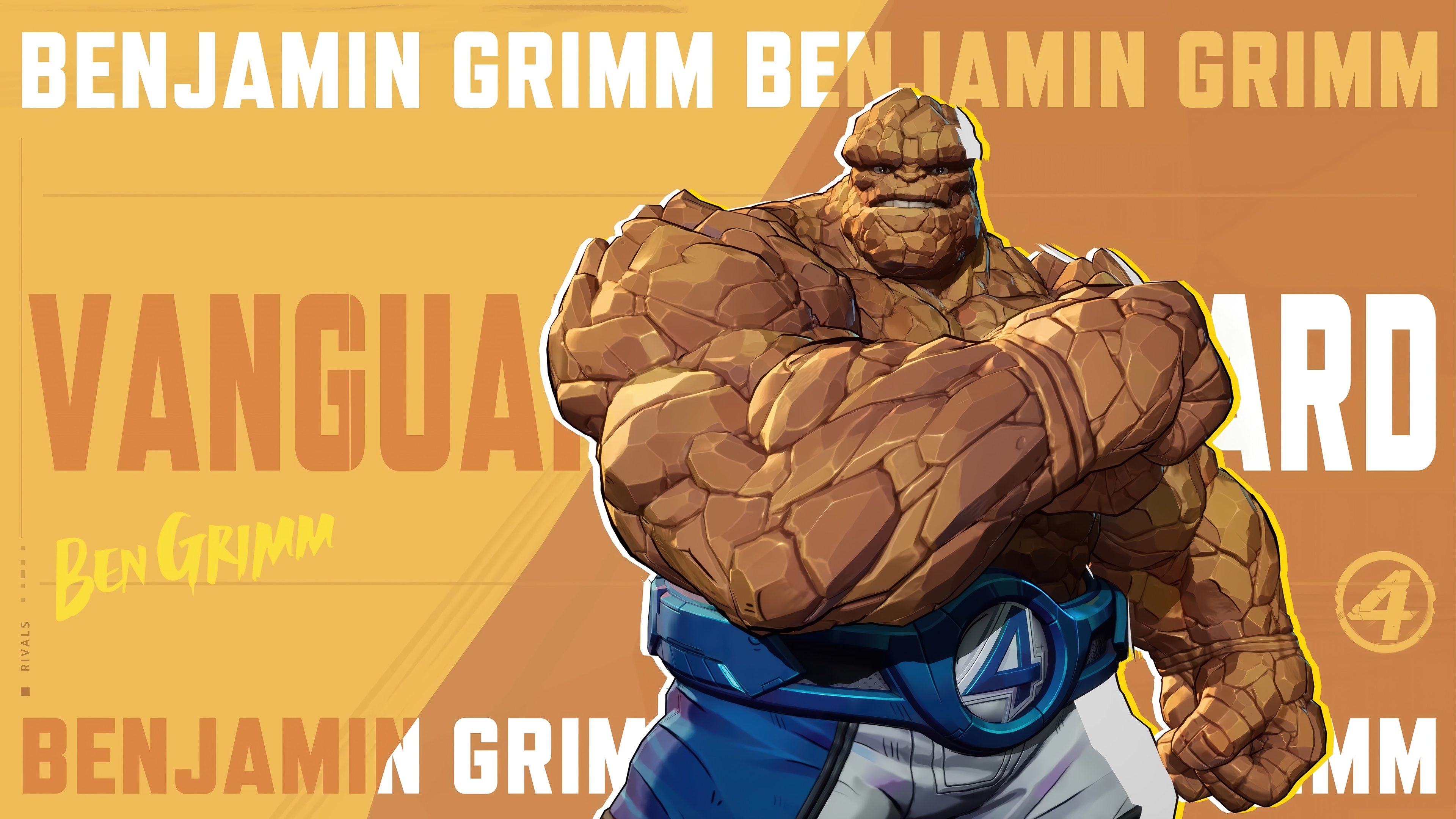 Benjamin Grimm "The Thing" Marvel Rivals 4K HD Wallpaper