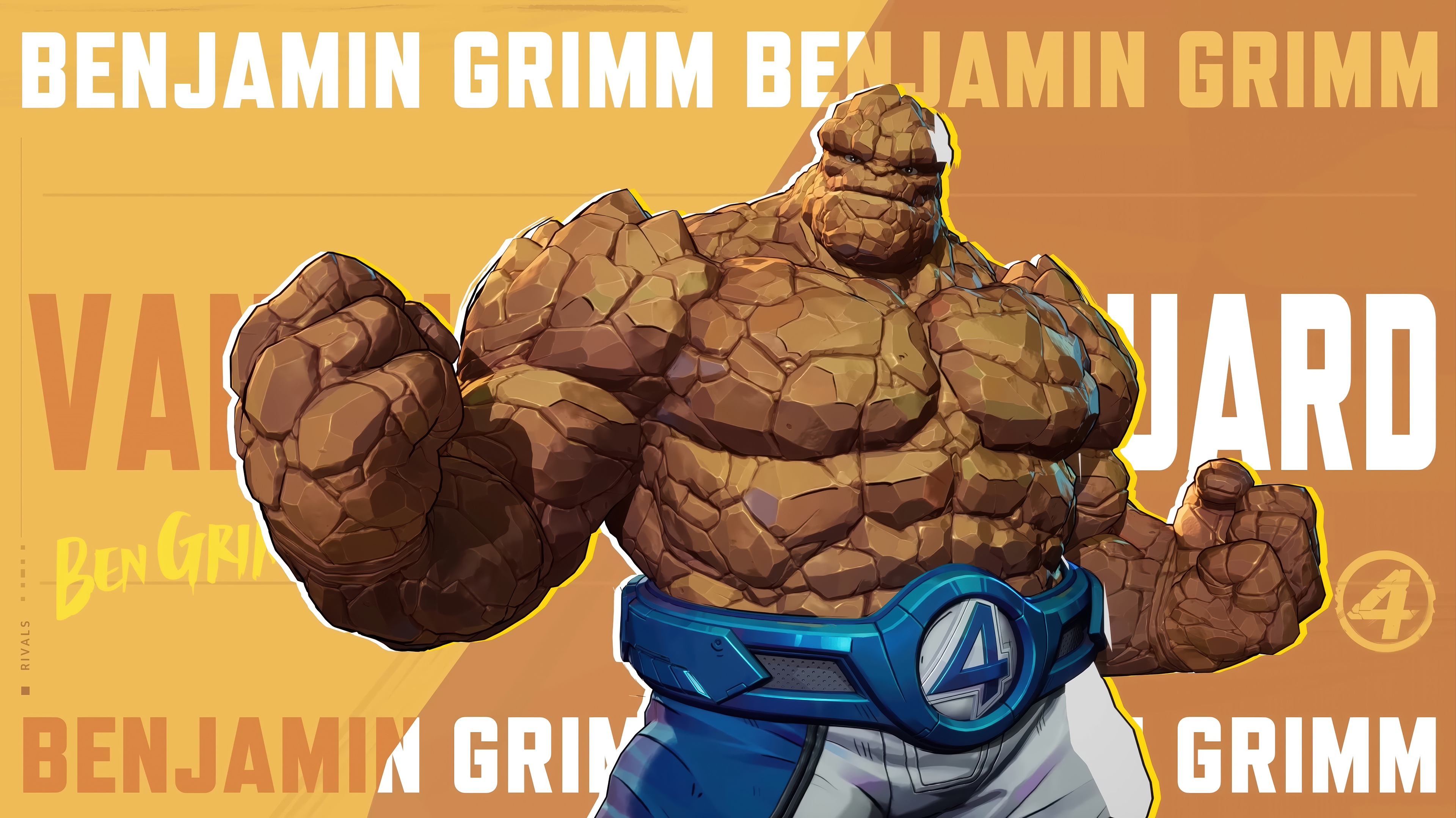 The Thing from Marvel Rivals 4K HD Wallpaper