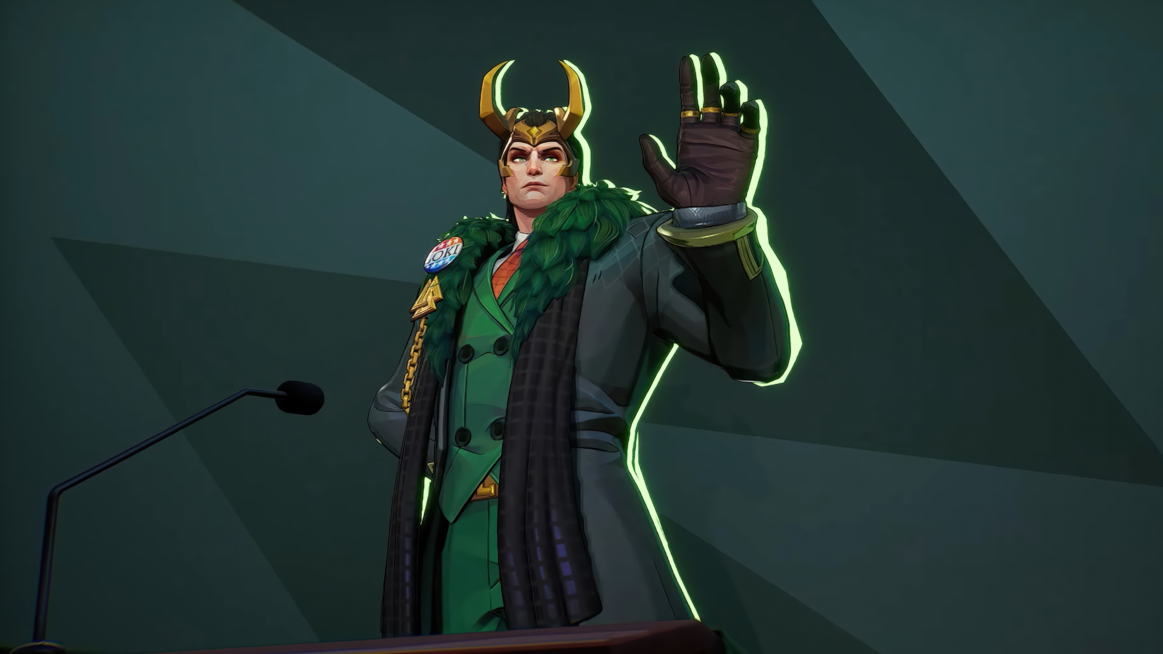 Loki in Marvel Rivals 4K HD Wallpaper