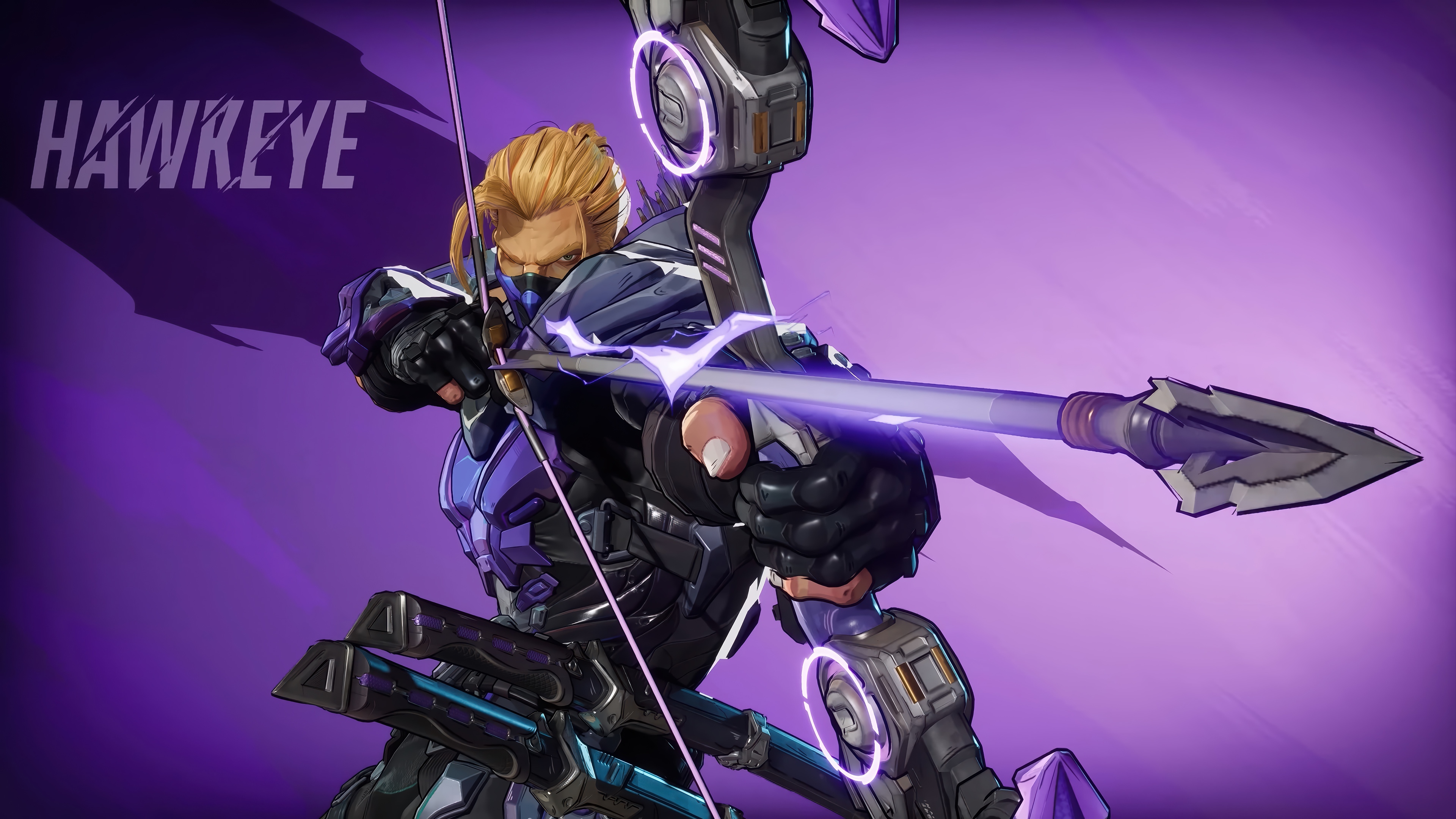 Hawkeye from Marvel Rivals in 4K HD Wallpaper