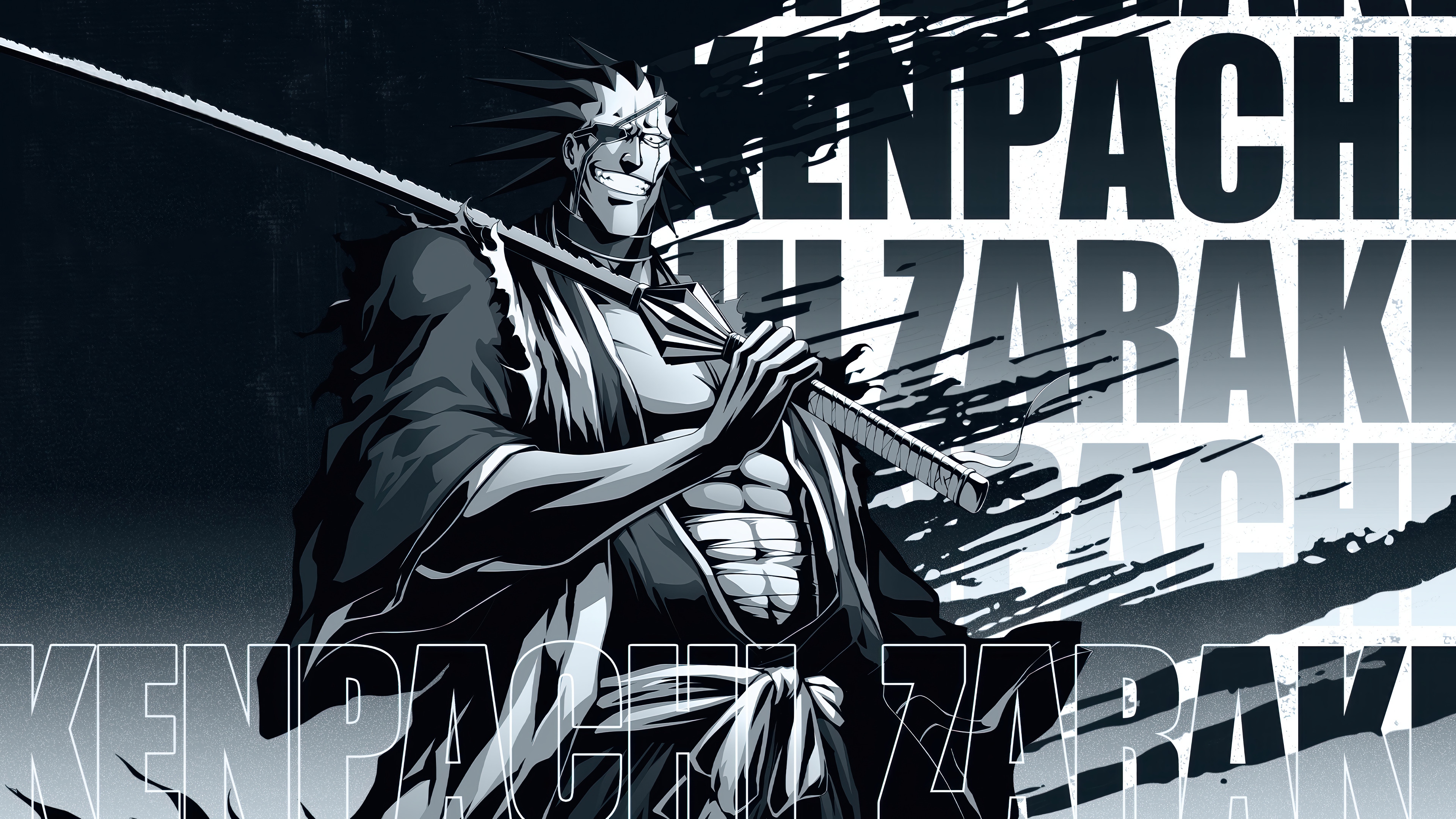 Kenpachi Zaraki from BLEACH: Rebirth of Souls 4K HD Wallpaper