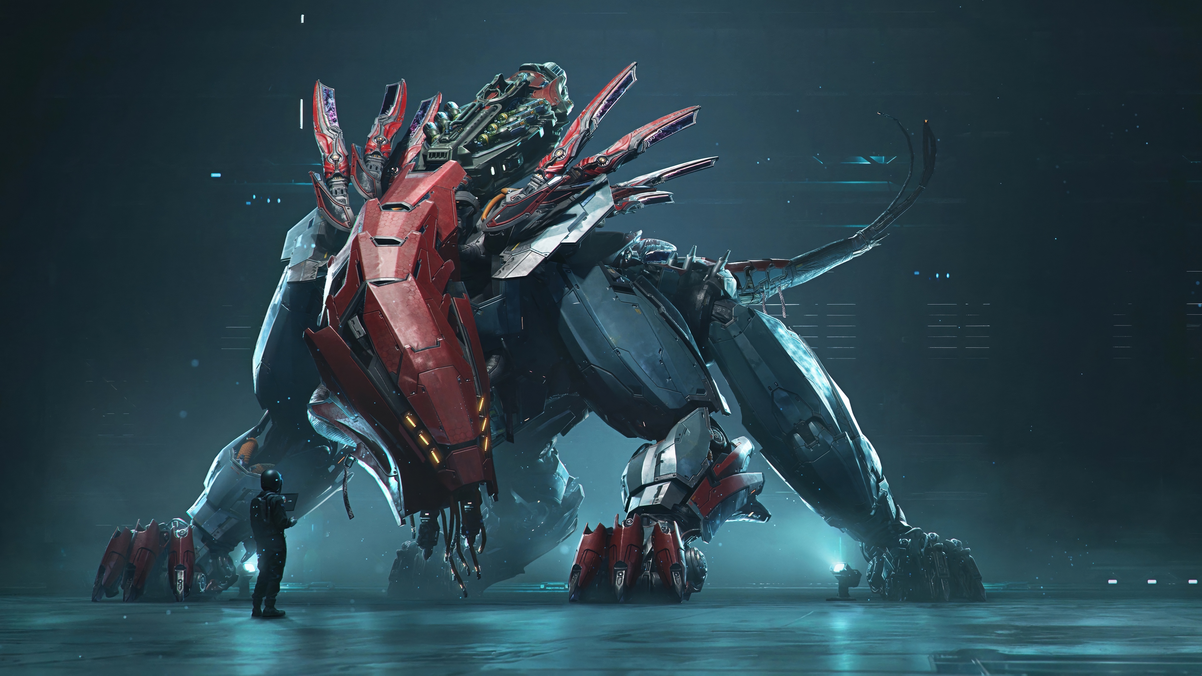 Steel Hunters Robot Mecha 4K HD Wallpaper