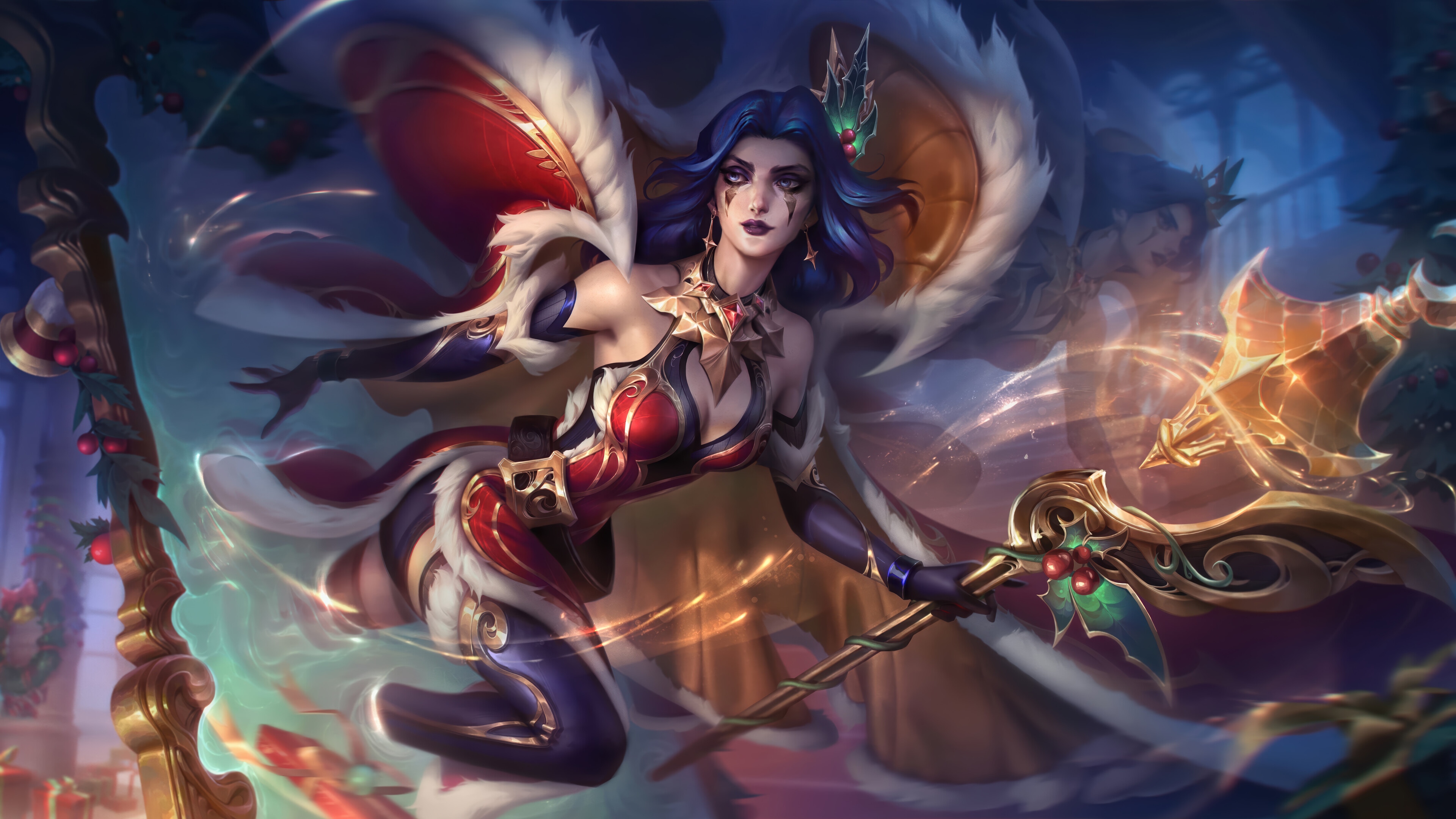 LeBlanc in League of Legends Splash Art 4K HD Wallpaper
