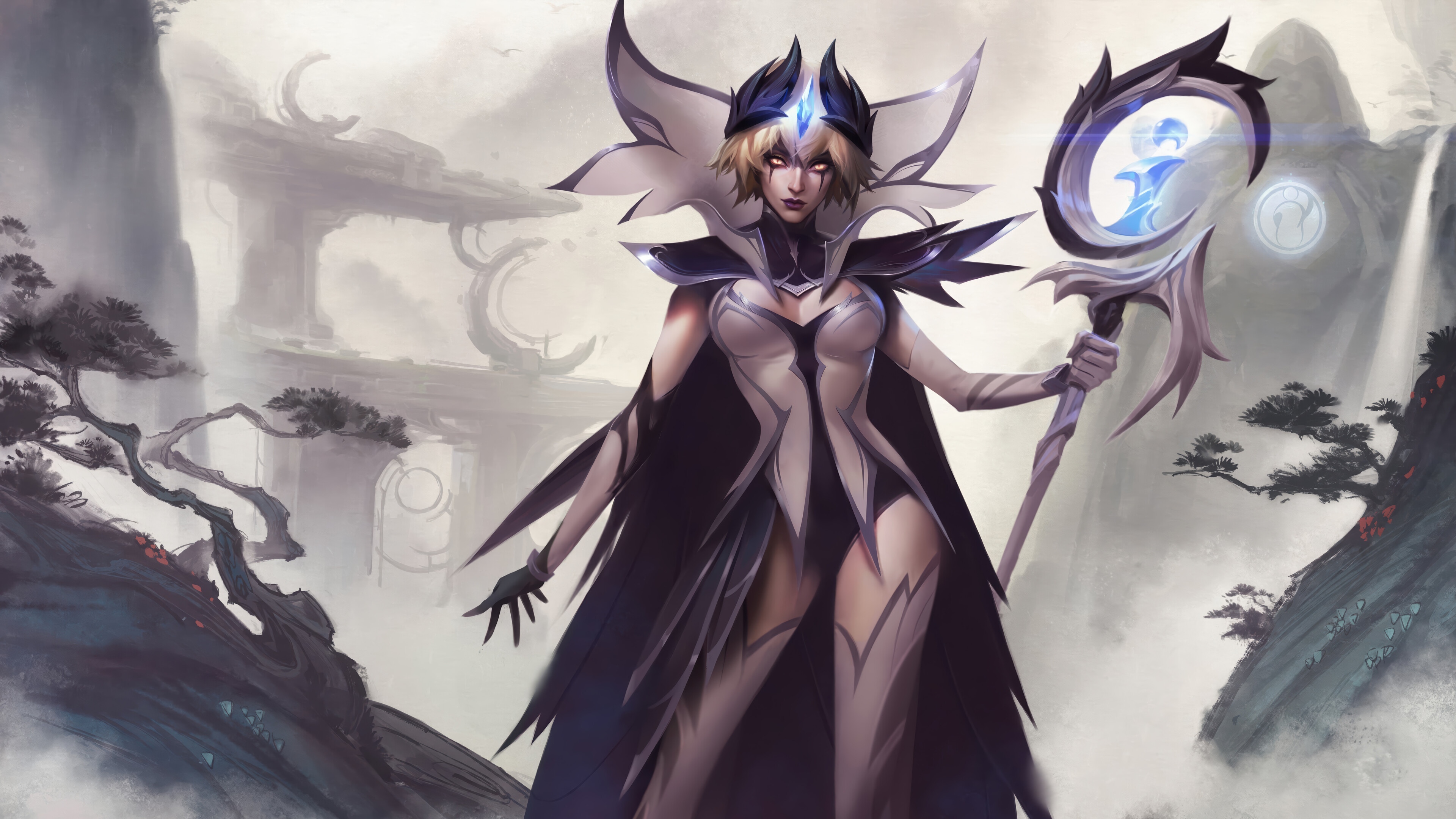 LeBlanc from League of Legends 4K Splash Art HD Wallpaper