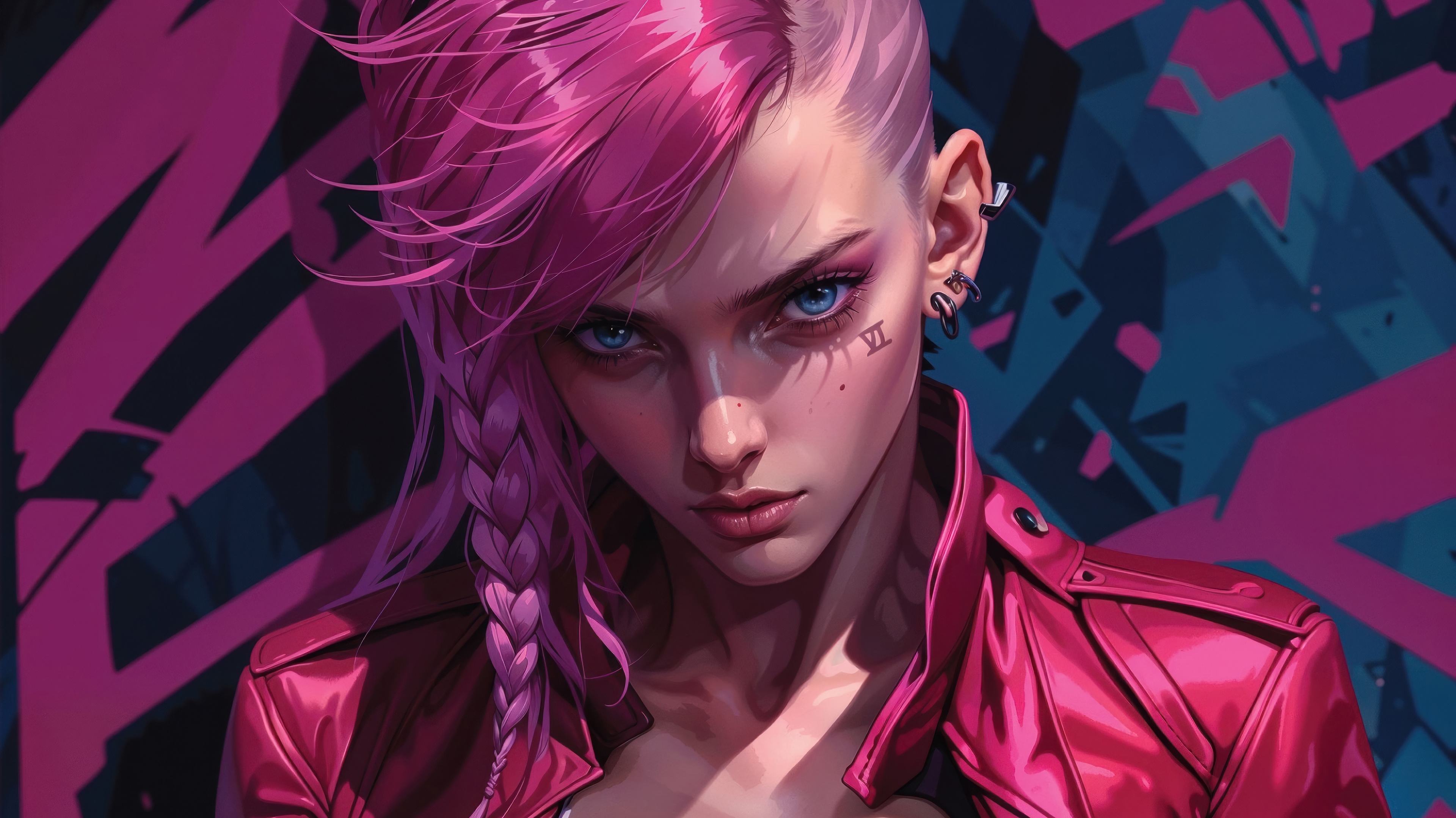 Vi from League of Legends in 4K HD Wallpaper