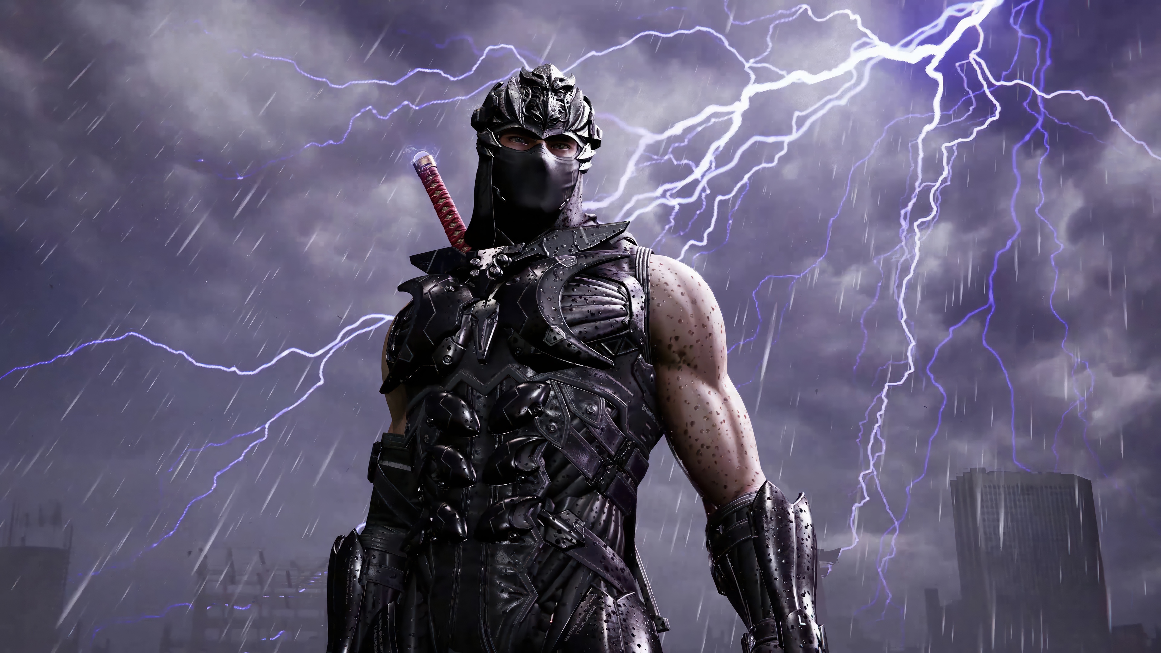 Ryu Hayabusa in Ninja Gaiden 4K HD Wallpaper