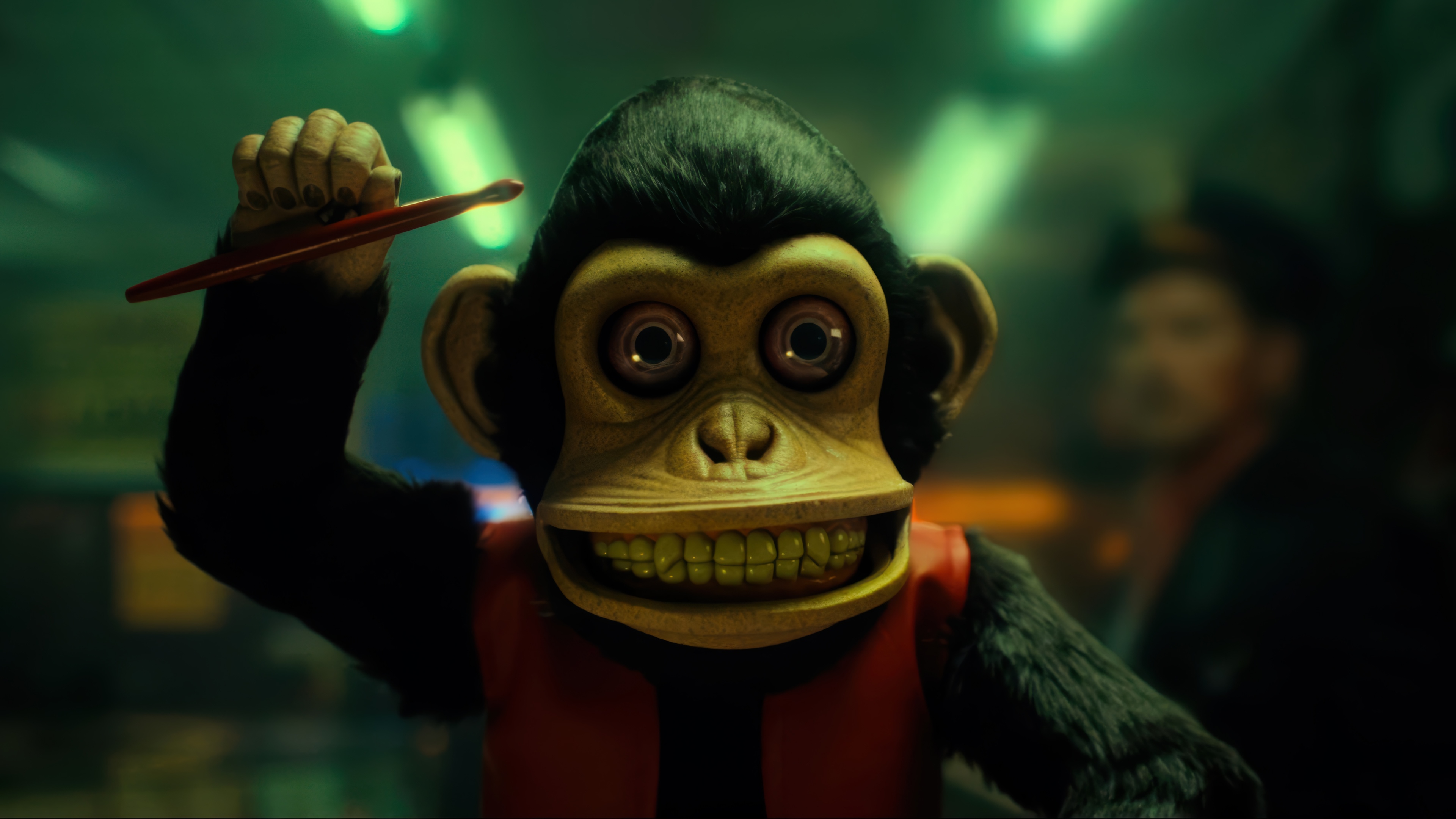 The Monkey from the Horror Movie 4K HD Wallpaper