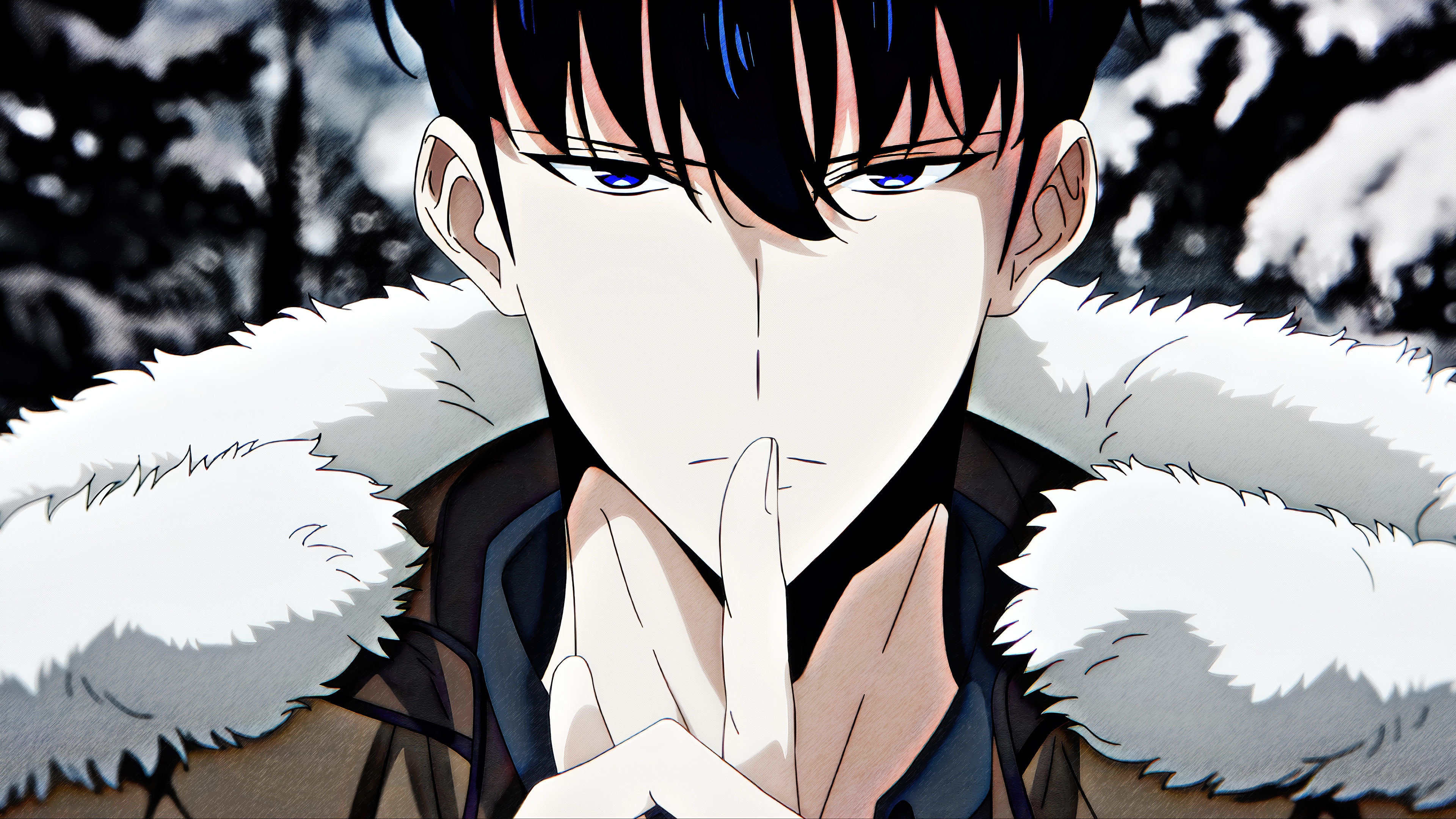 Sung Jin-Woo in Solo Leveling 4K HD Wallpaper