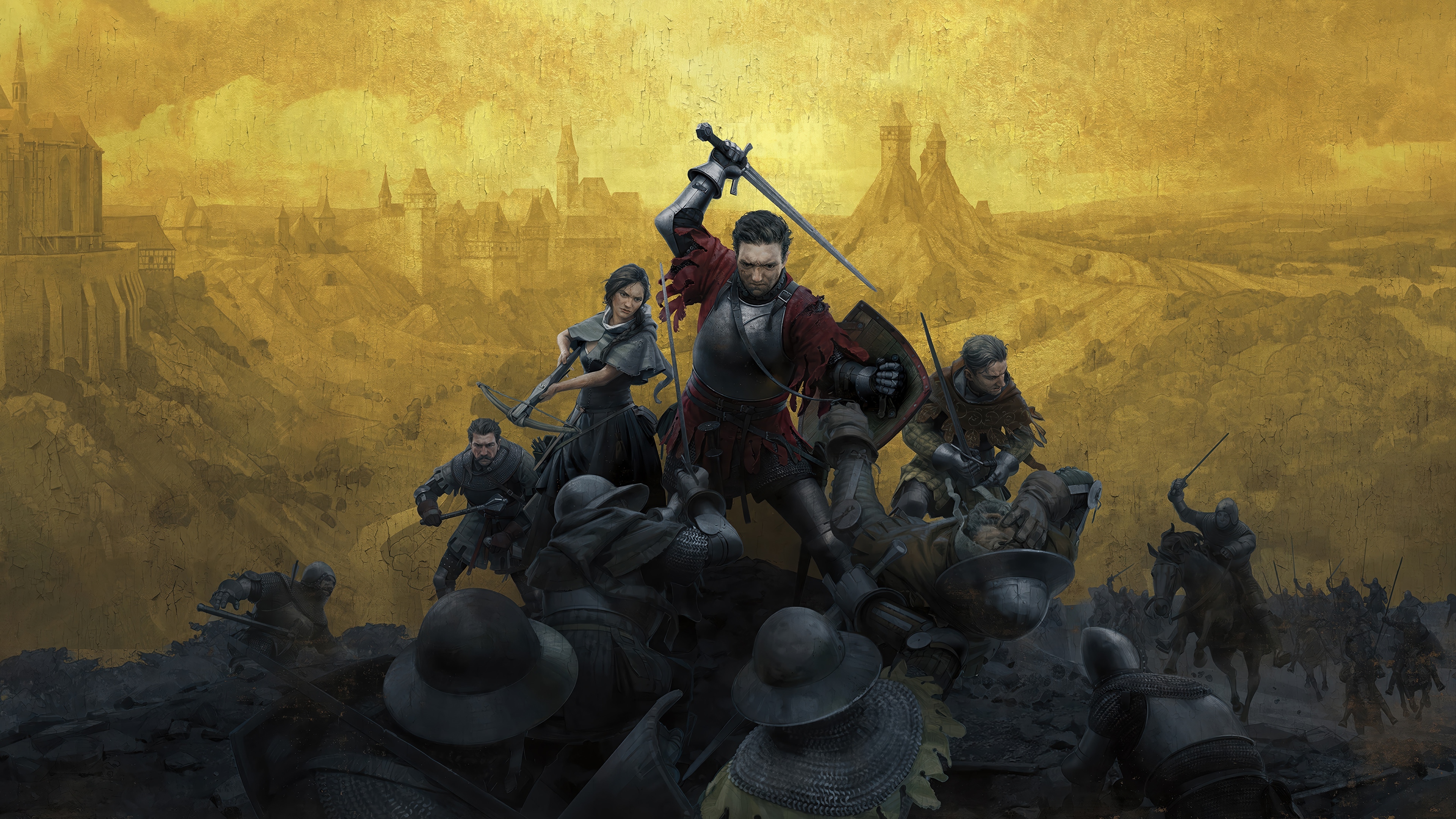 Kingdom Come: Deliverance 2 4K battle scene HD Wallpaper