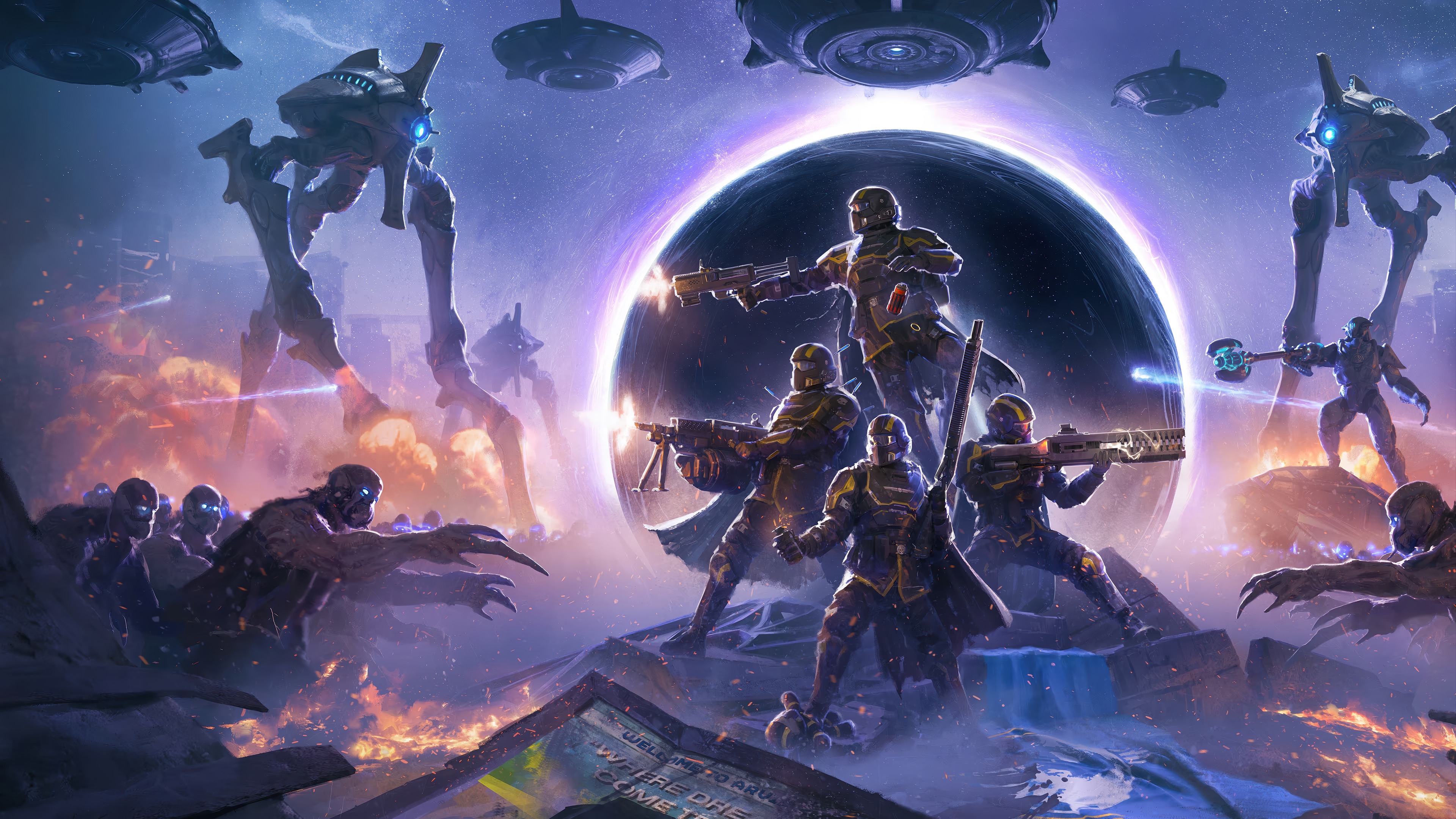 Helldivers 2 4K HD Wallpaper