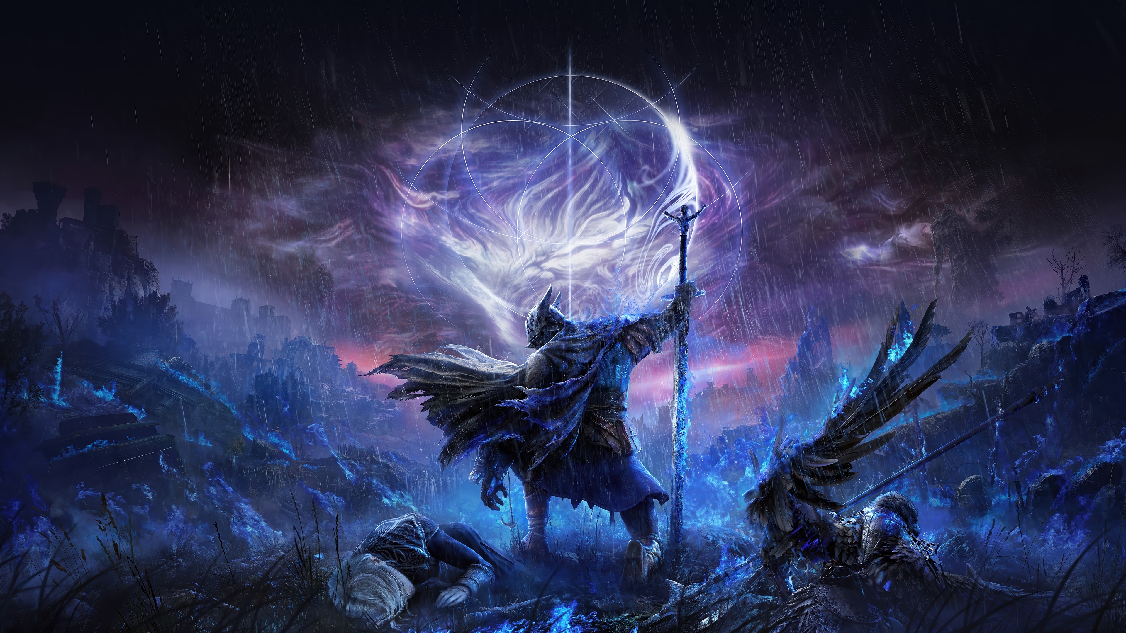 Elden Ring 4K: The Tarnished and the Elden Ring HD Wallpaper