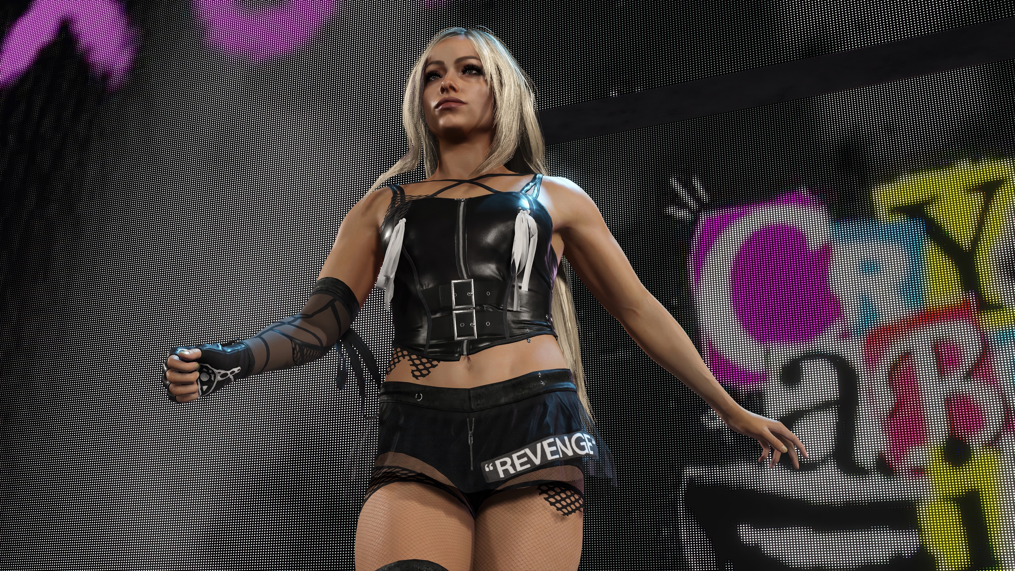 Liv Morgan in WWE 2K25 4K HD Wallpaper