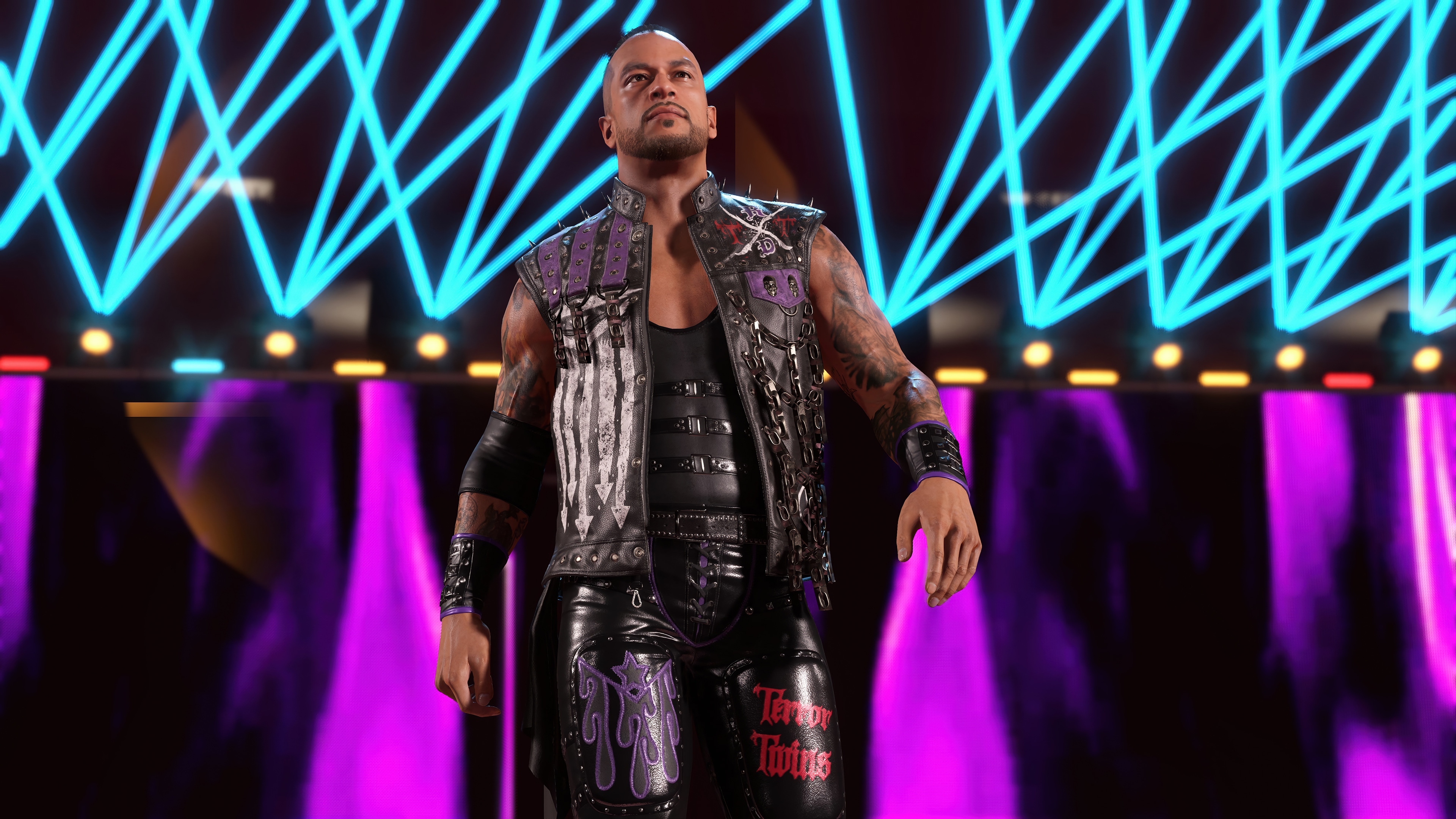 Damian Priest in WWE 2K25 4K HD Wallpaper