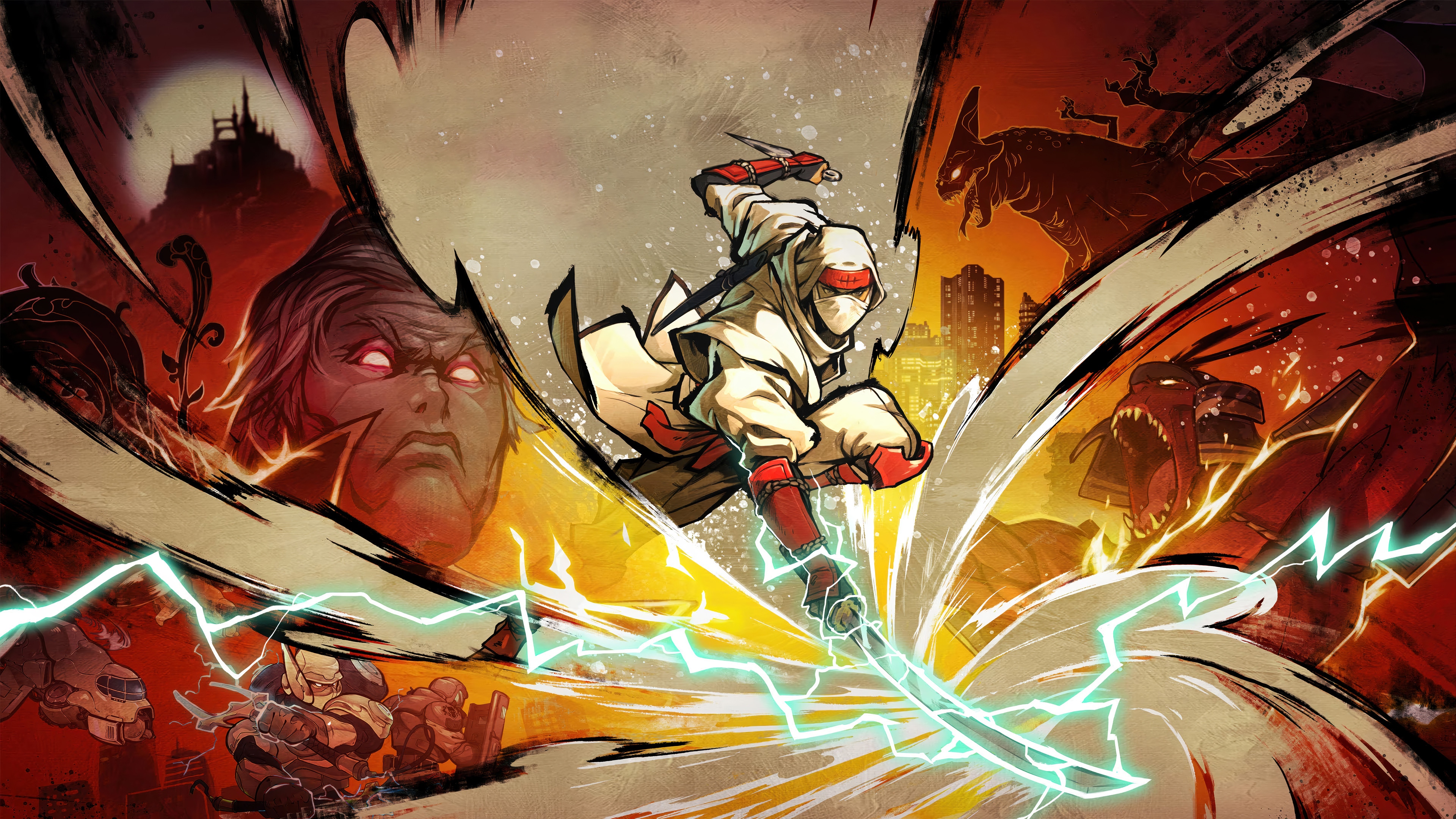 SHINOBI: Art of Vengeance Ninja 4K HD Wallpaper