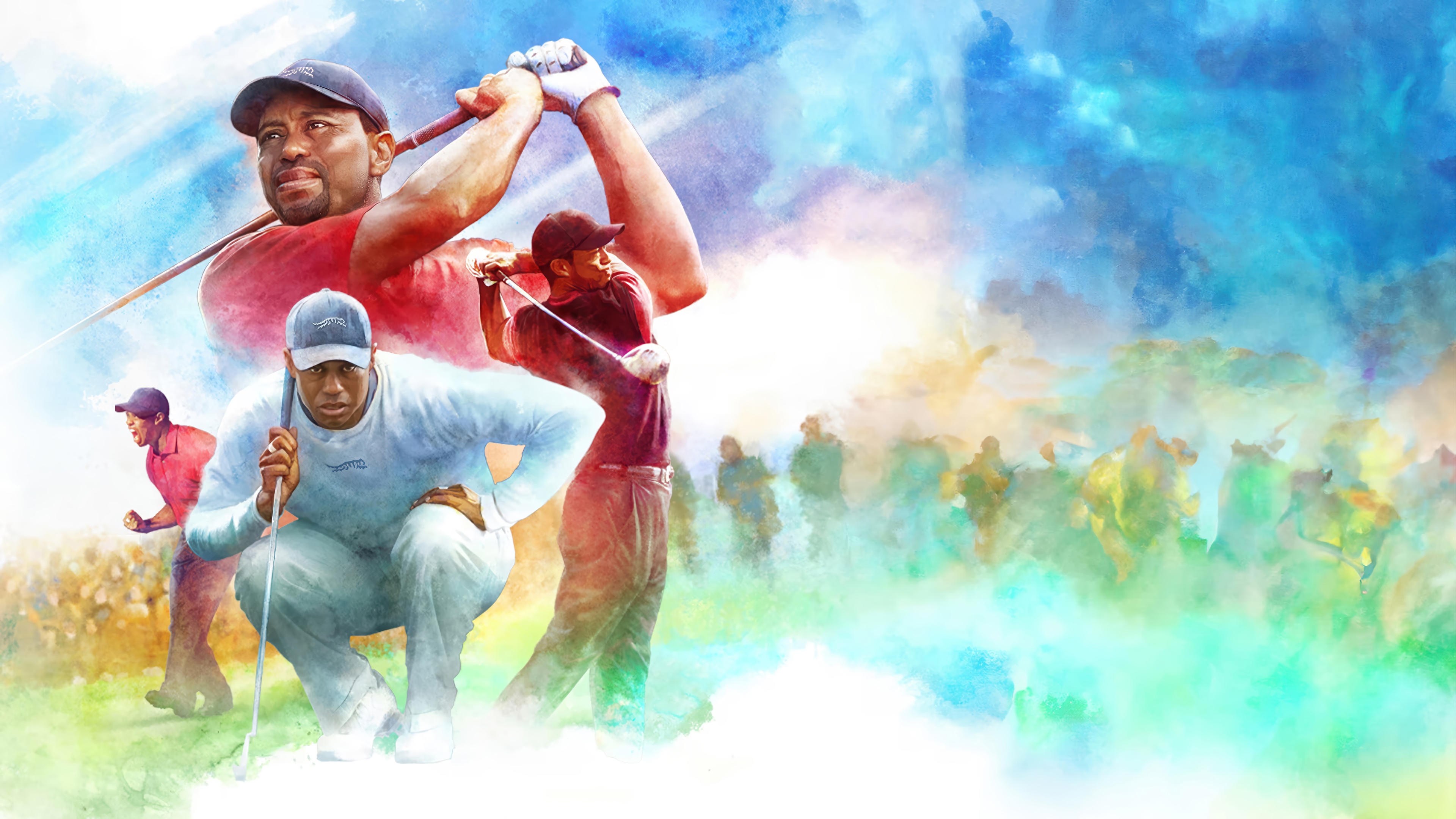 Tiger Woods in PGA Tour 2K25 4K HD Wallpaper