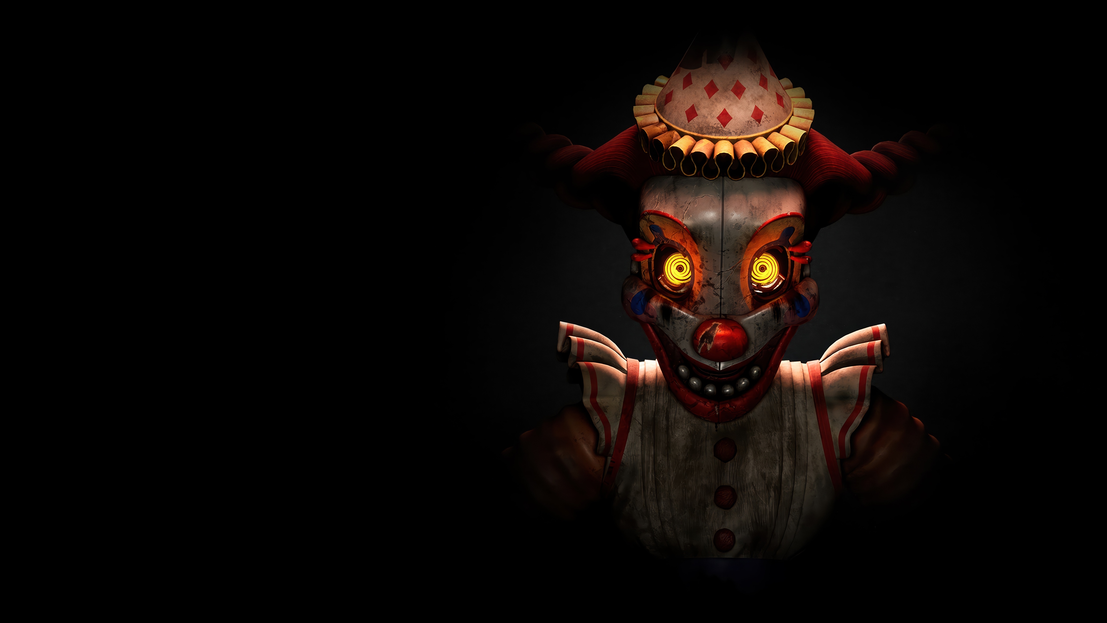 Scary Clown from FNAF 4K HD Wallpaper