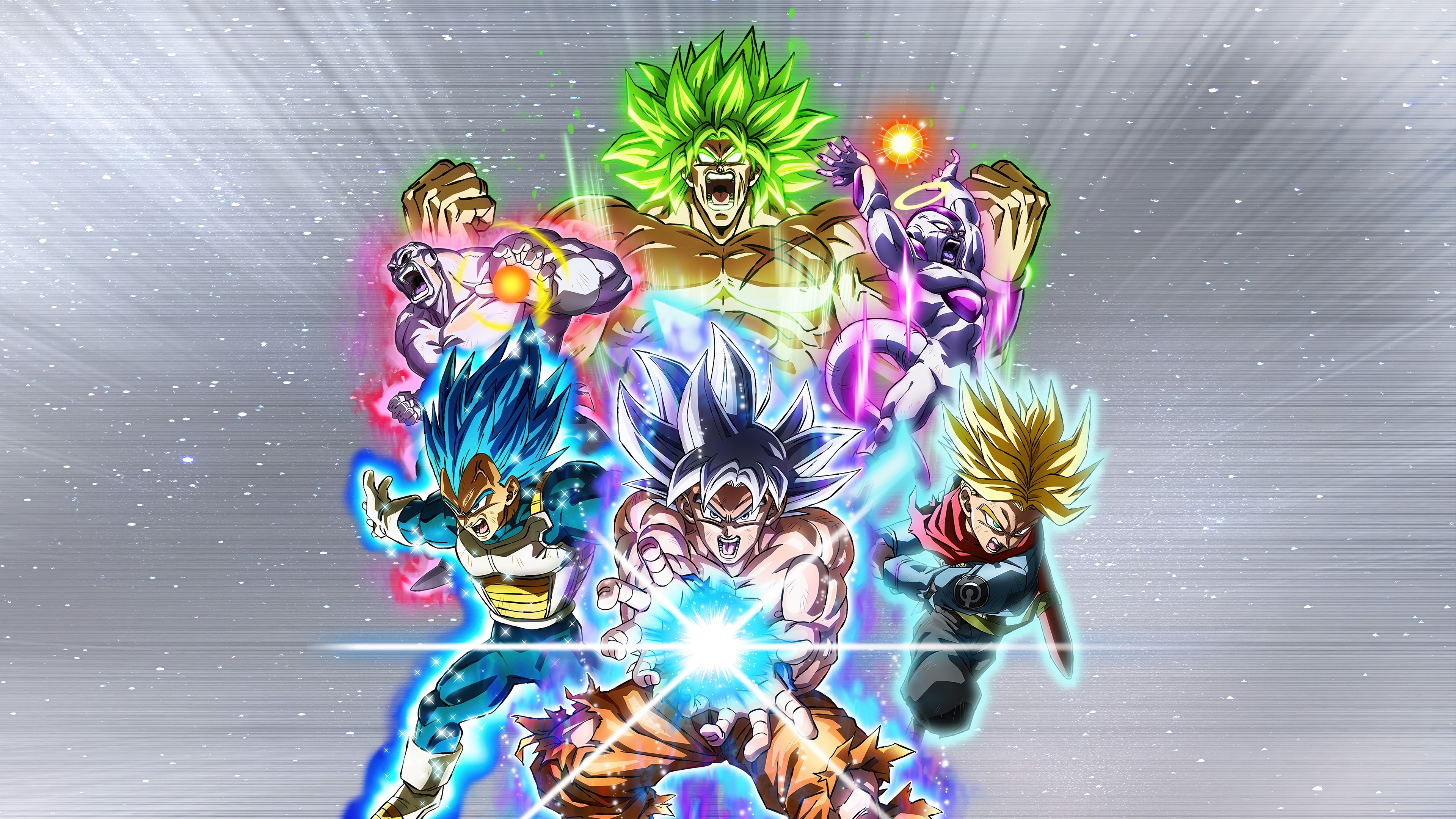 Dragon Ball: Sparking! ZERO Goku, Vegeta, Broly, Frieza, Jiren, Trunks HD Wallpaper