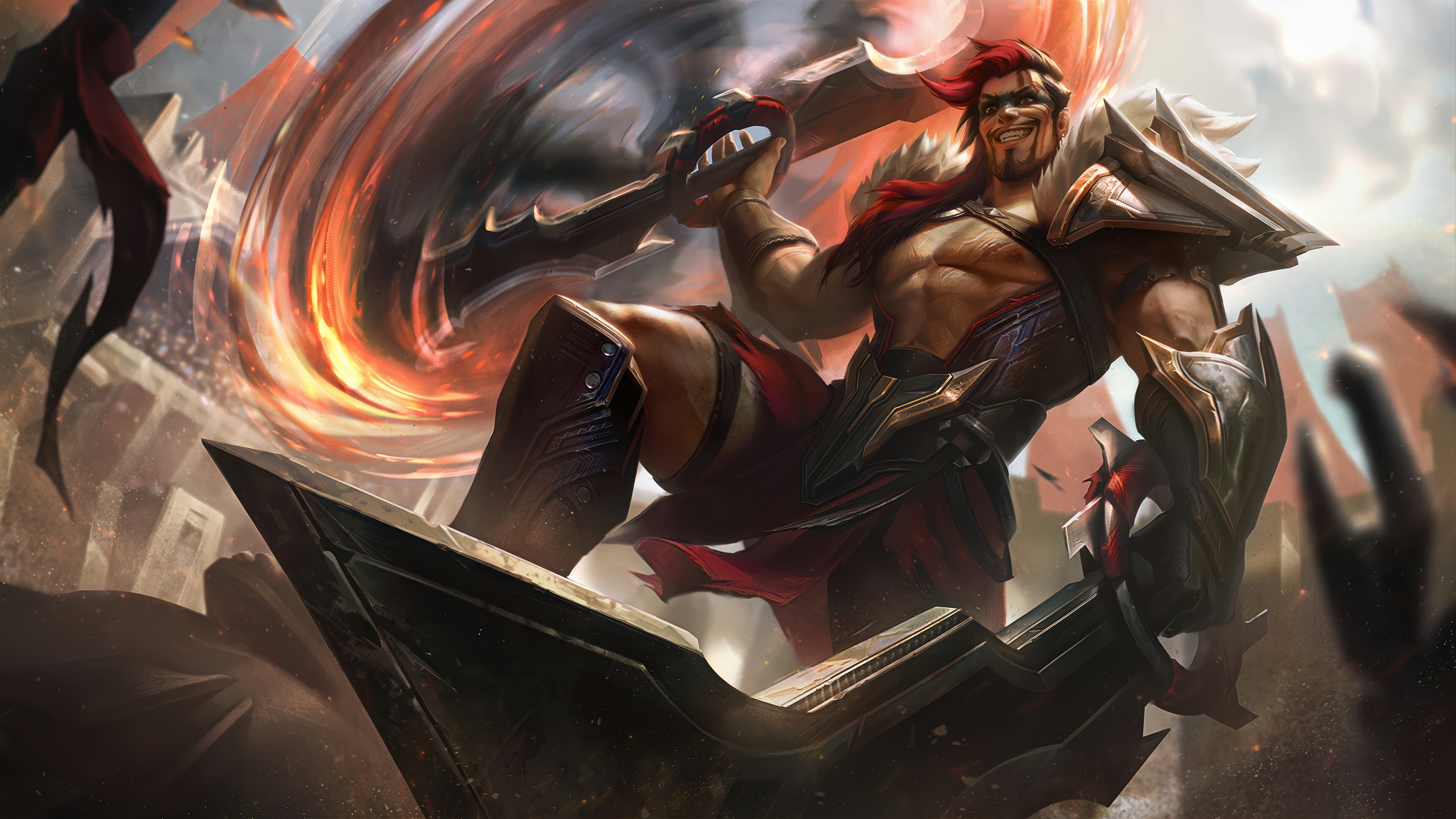 Draven from League of Legends HD Wallpaper