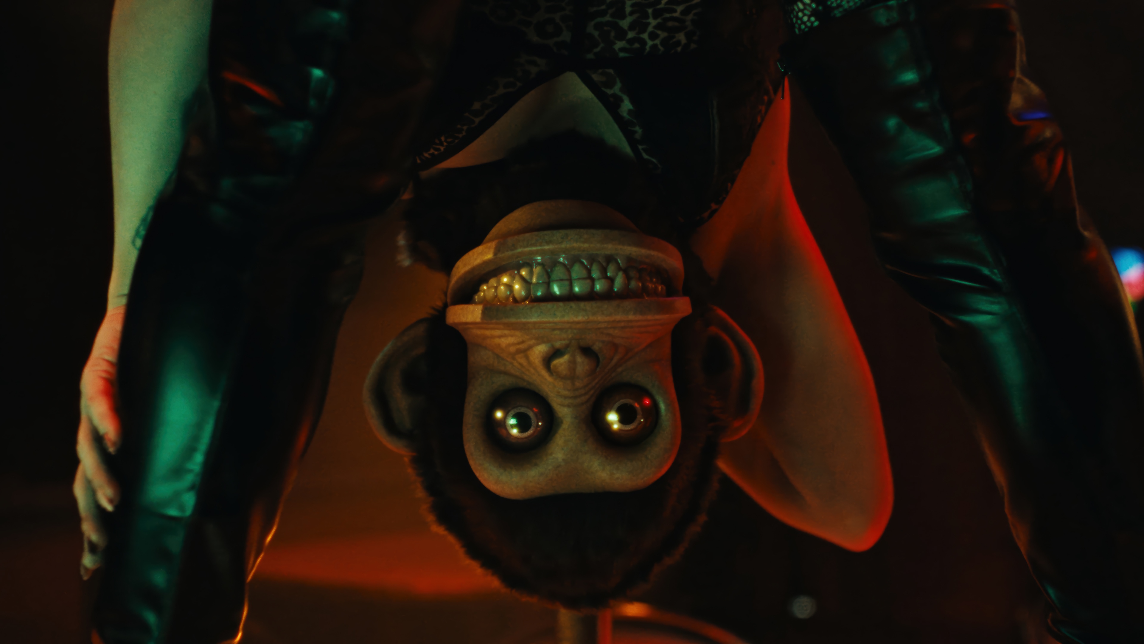 The Monkey from the horror movie 4K HD Wallpaper