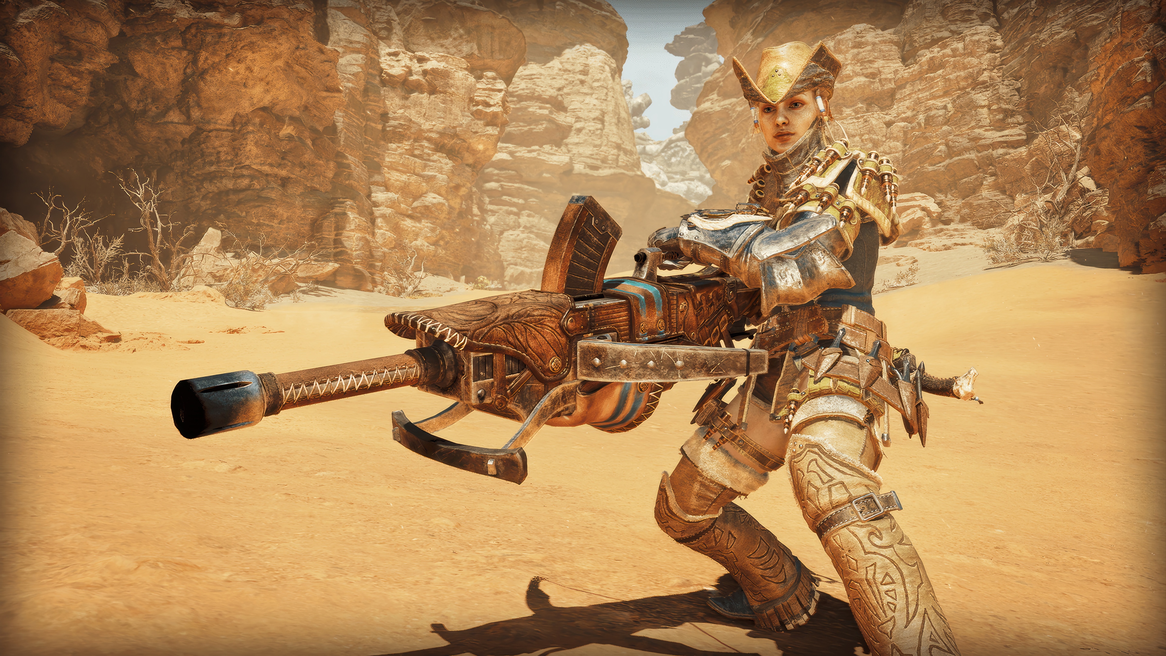 Monster Hunter Wilds Bowgun 4K HD Wallpaper