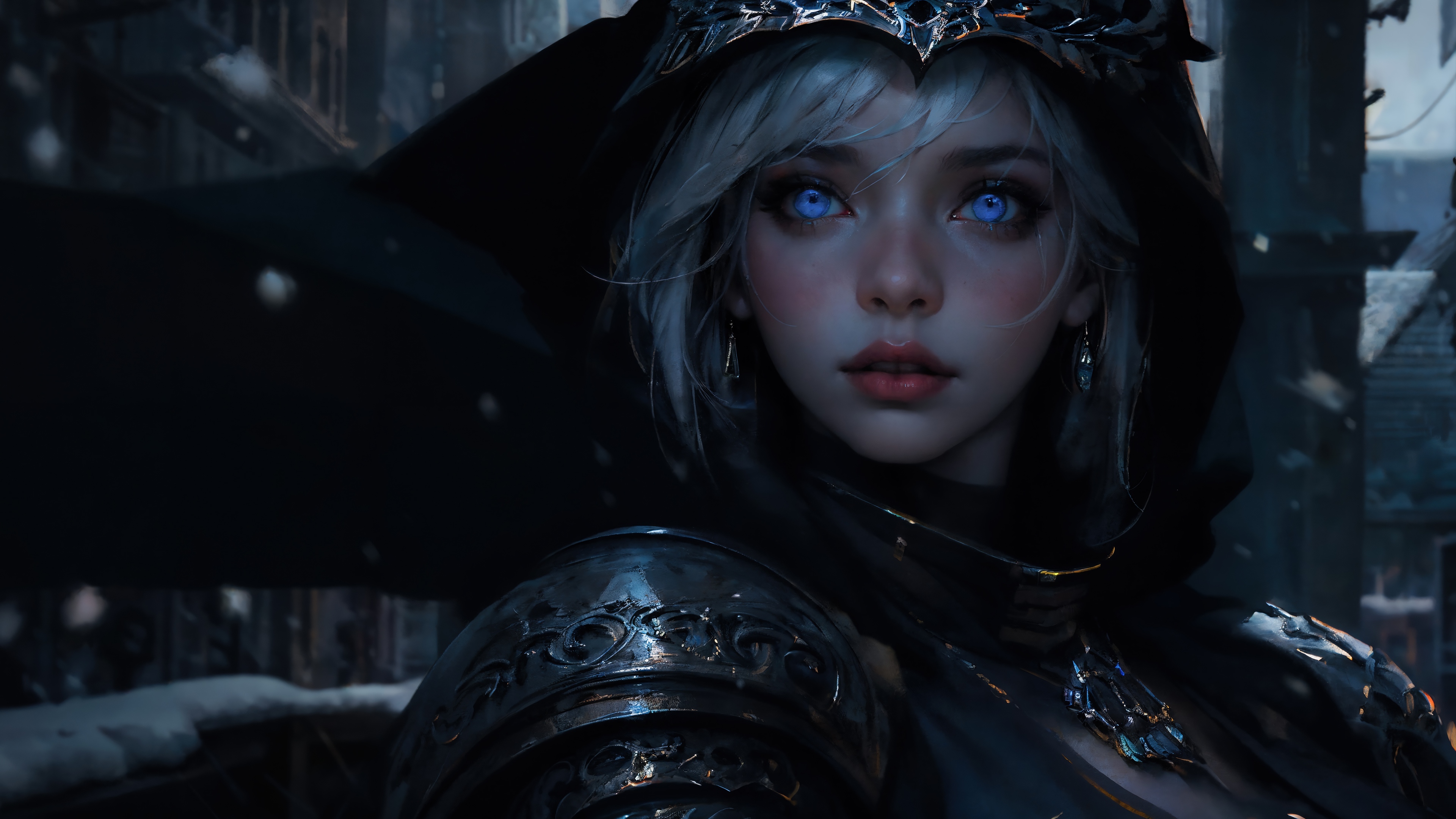 Ashe from League of Legends in 4K HD Wallpaper