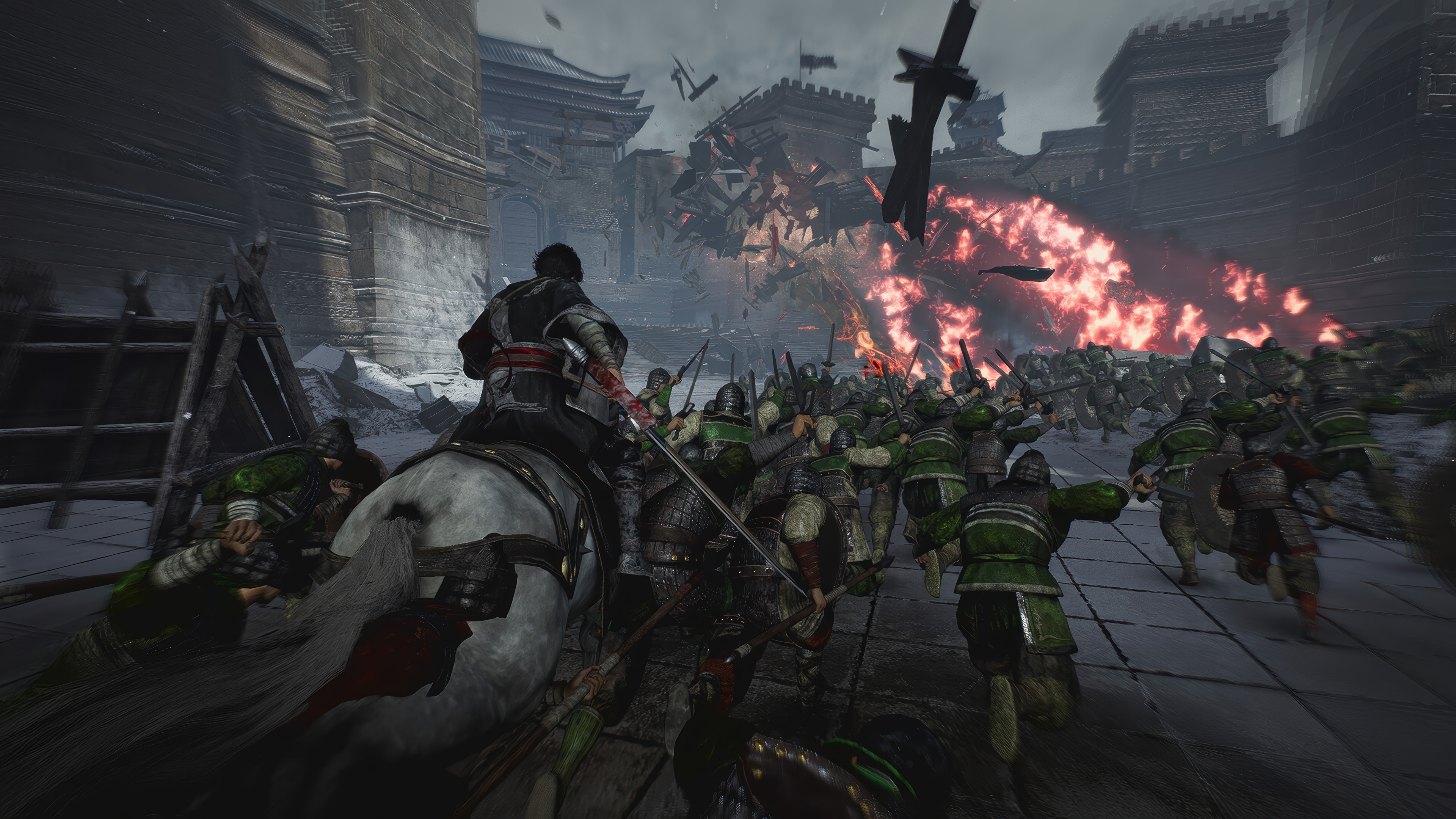 Dynasty Warriors: Origins Castle Battle 4K HD Wallpaper