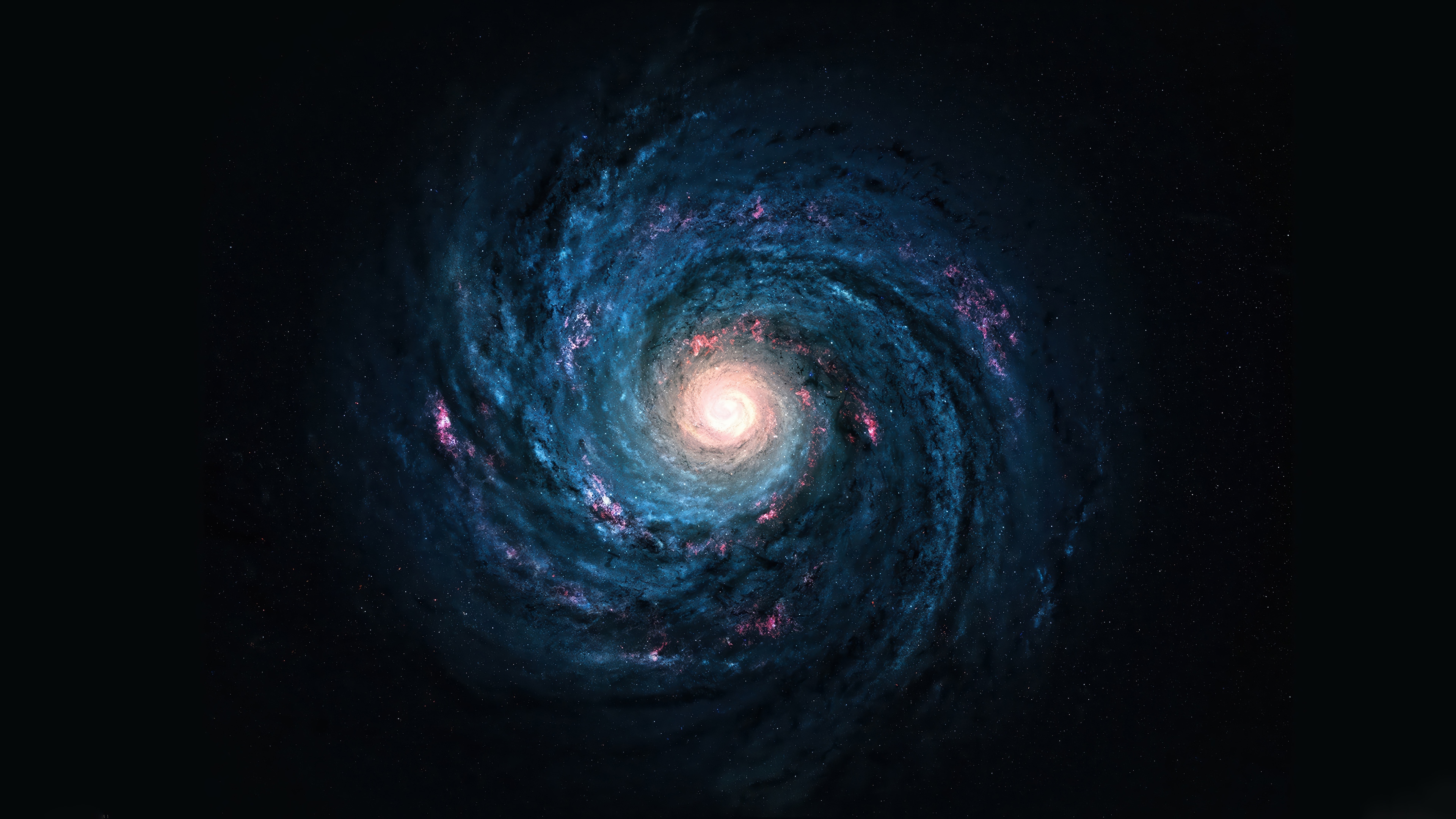 Milky Way Galaxy in 4K HD Wallpaper