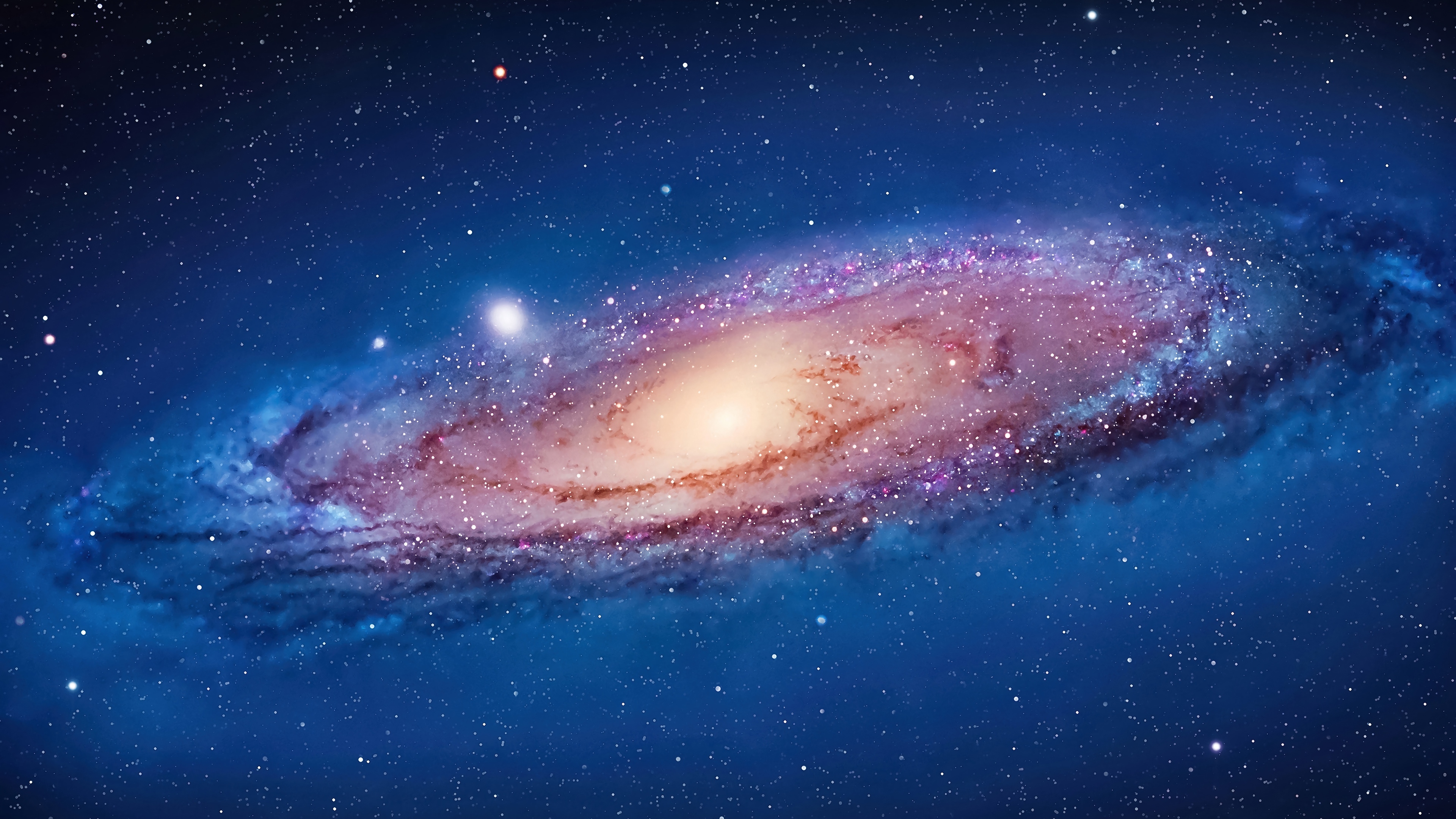 Andromeda Galaxy in Space 4K HD Wallpaper