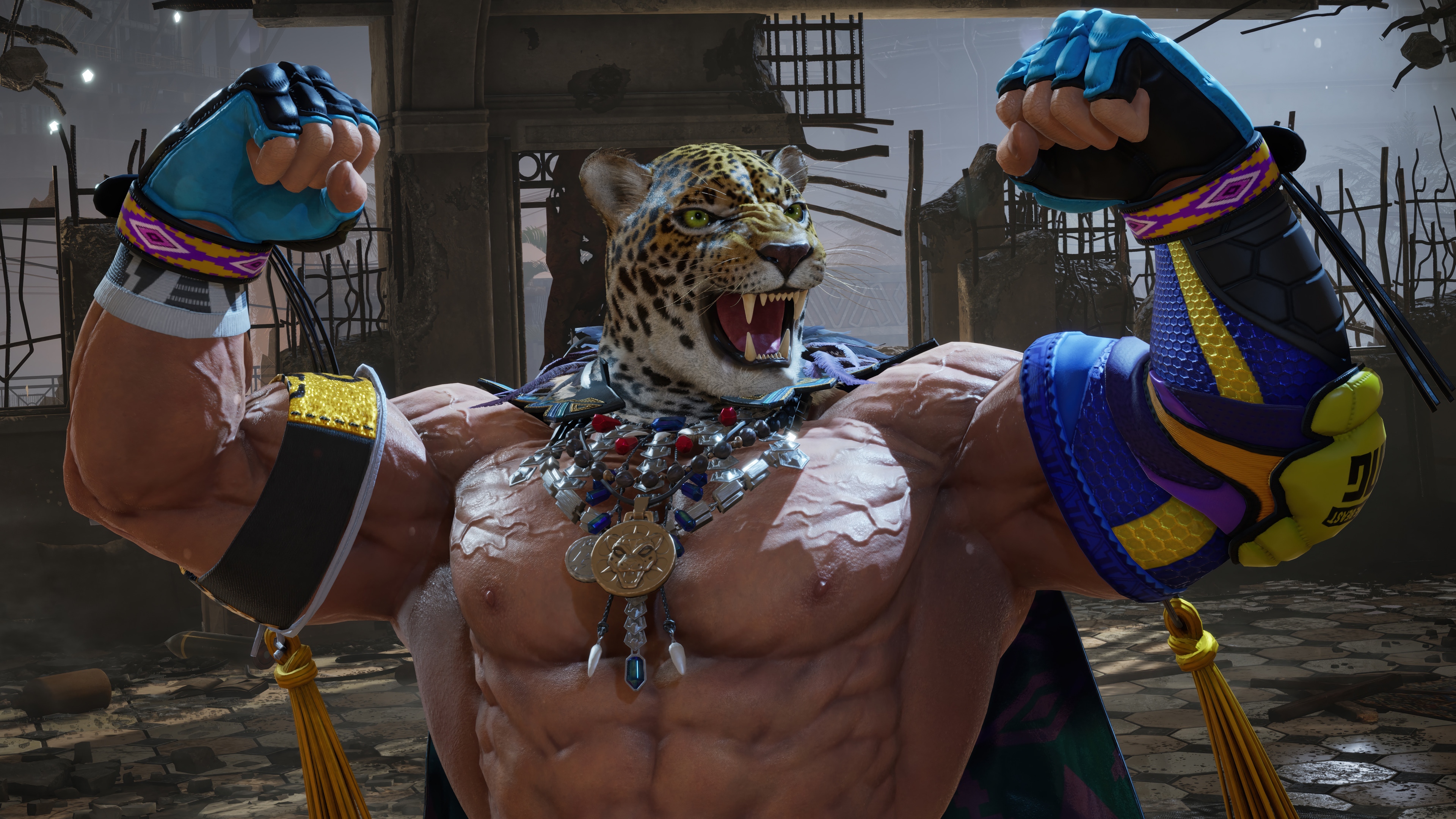 King from Tekken 8 in 4K HD Wallpaper