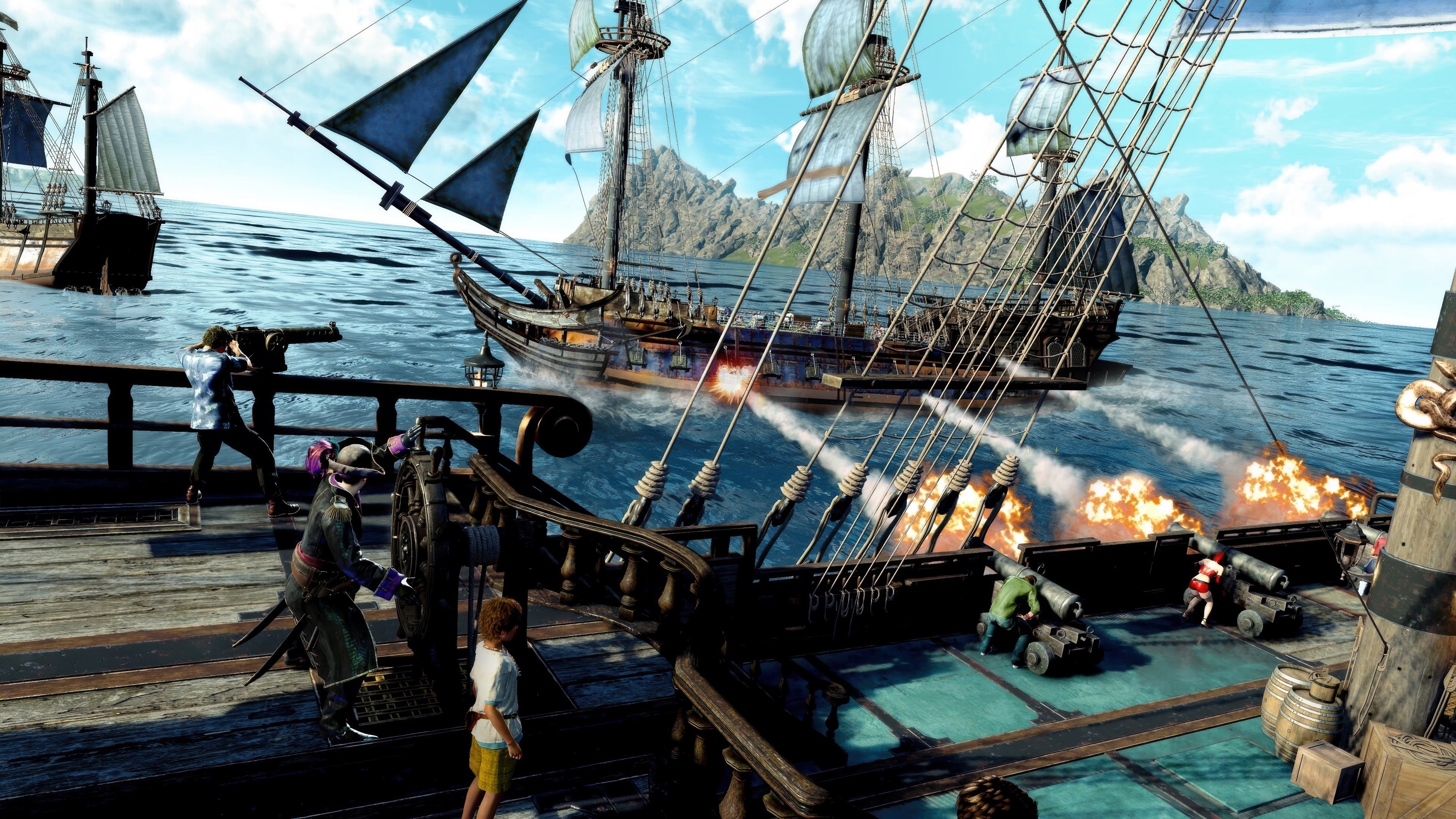 Like a Dragon: Pirate Yakuza in Hawaii 4K HD Wallpaper