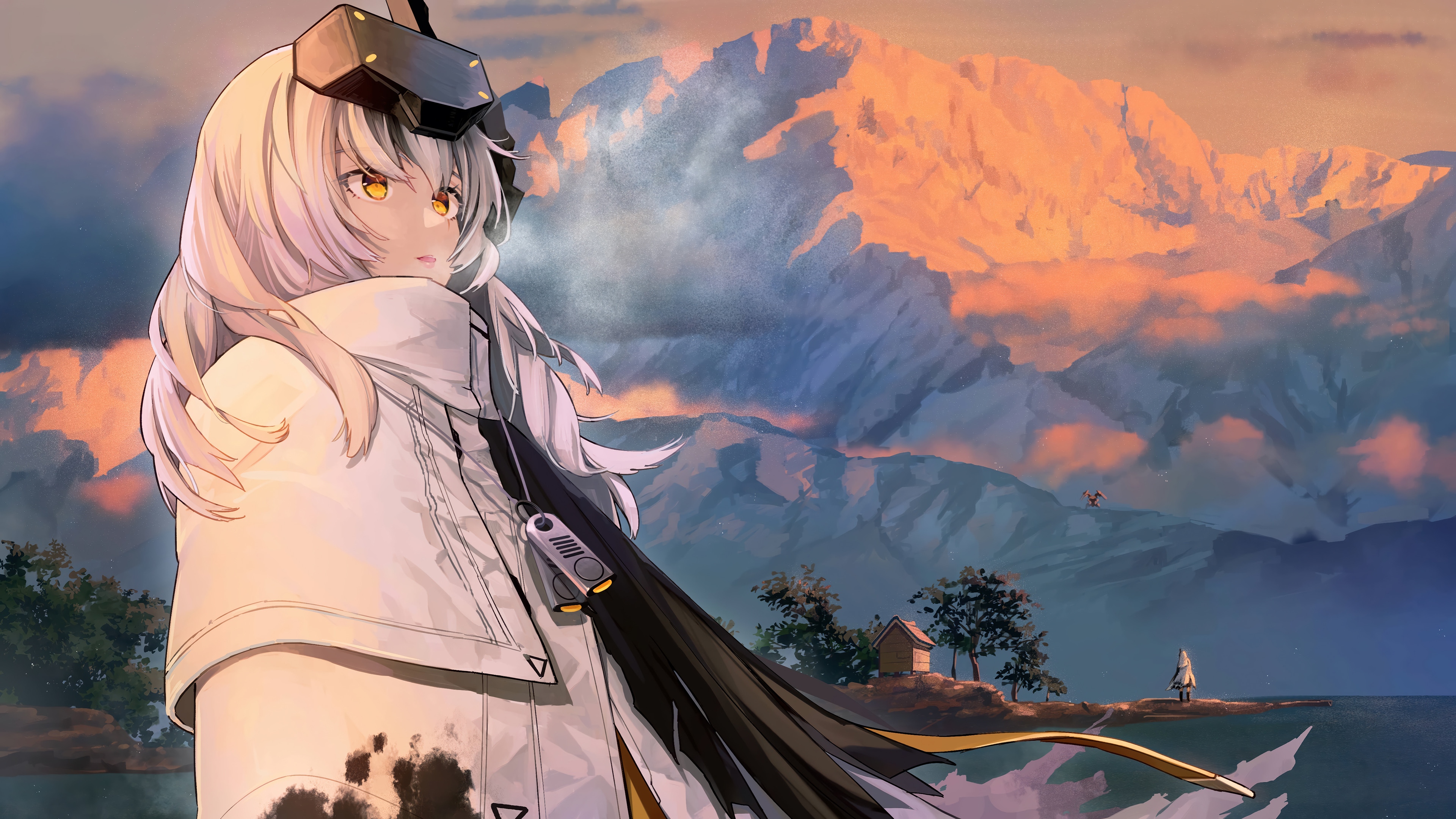 Nikke: Goddess of Victory Snow White 4K HD Wallpaper