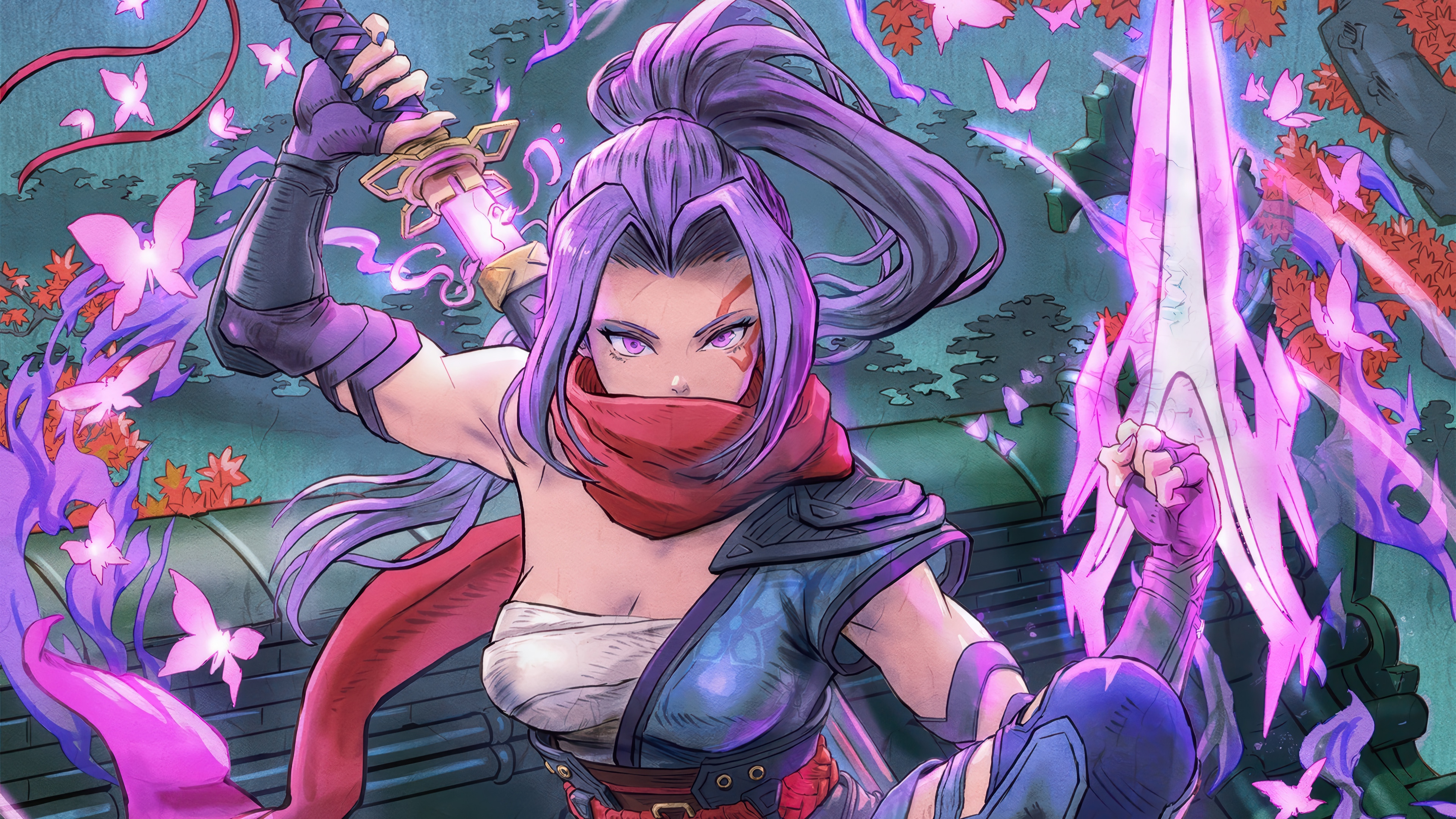 Psylocke from Marvel Rivals 4K HD Wallpaper