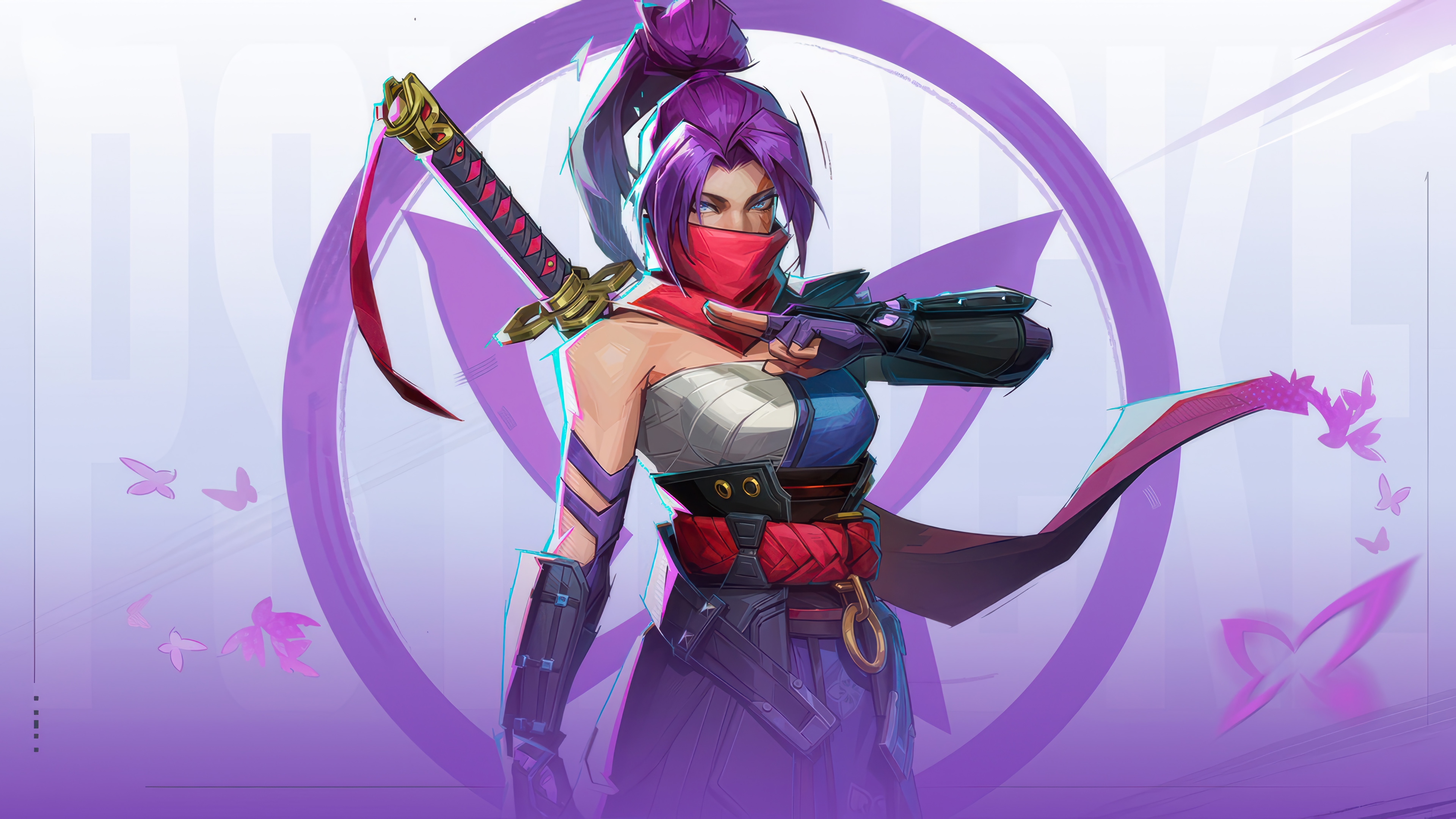 Psylocke from Marvel Rivals 4K HD Wallpaper