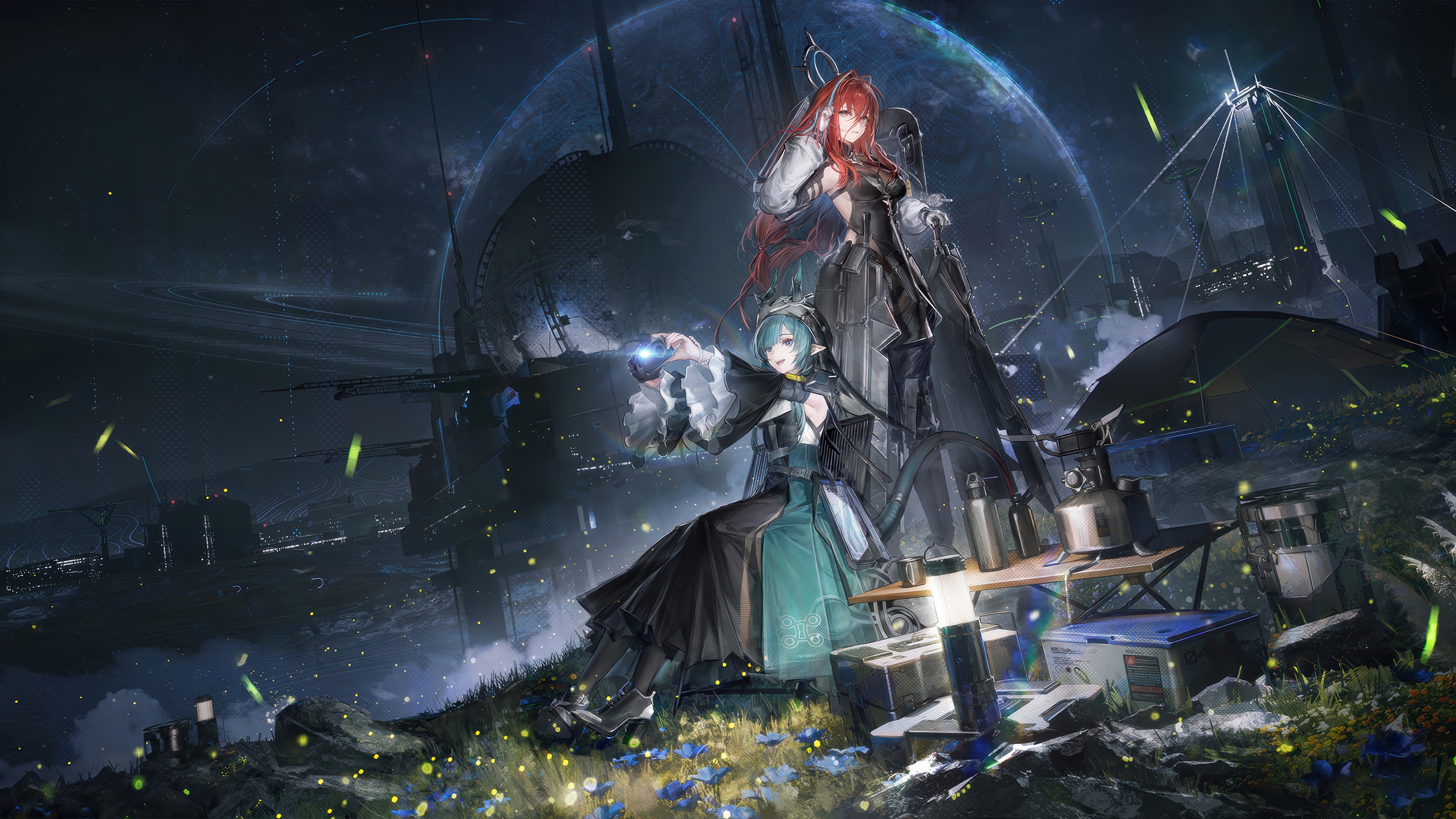 Arknights: Endfield Ember and Xaihi 4K HD Wallpaper